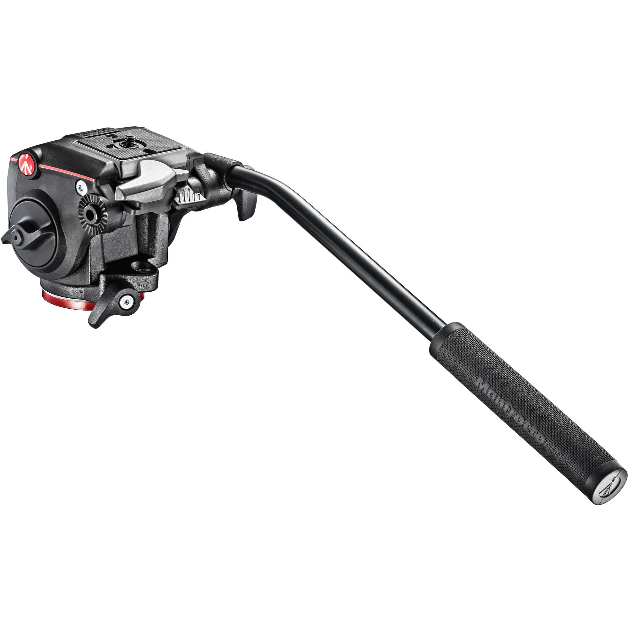 Manfrotto MHXPRO-2W XPRO Fluid Video Head with Fluidity Selector - 2 ZAYKIR Quick Release Plates Included - Professional Camera Tripod Head for DSLR, Mirrorless & Video Cameras - Perfect for Filmmaking, Vlogging & Photography