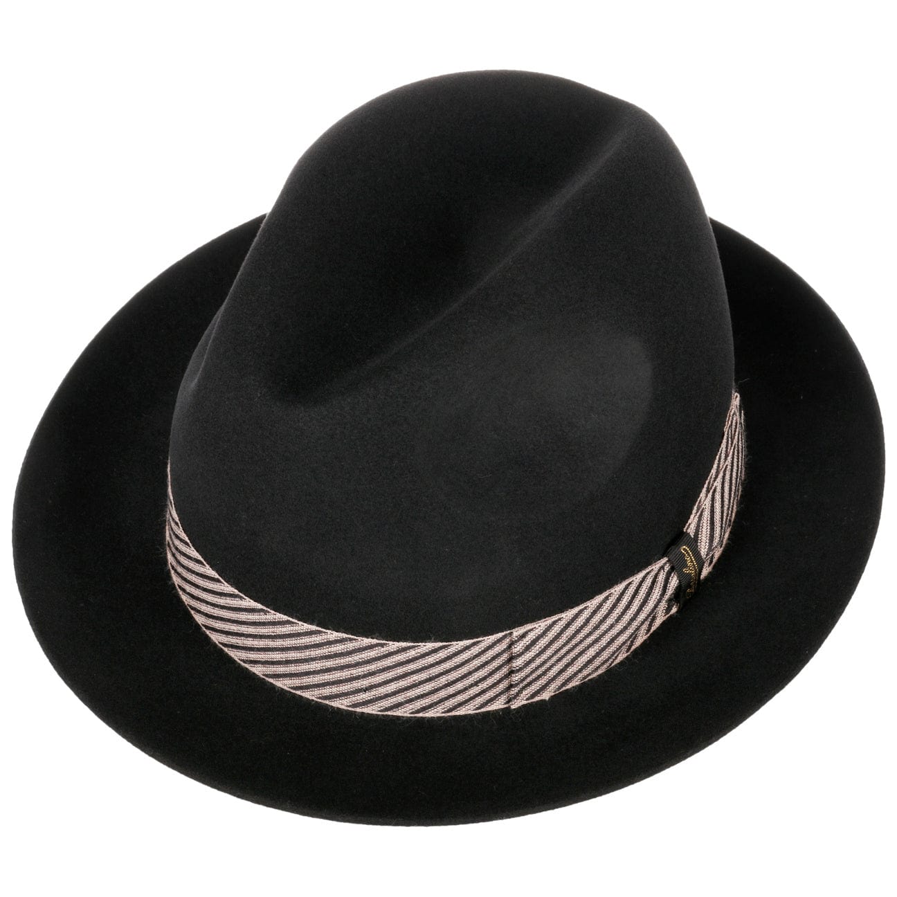 Borsalino Damiano Super Fine Wool Hat for Men - Classic Winter Beanie for Outdoor Activities & Cold Weather Fashion