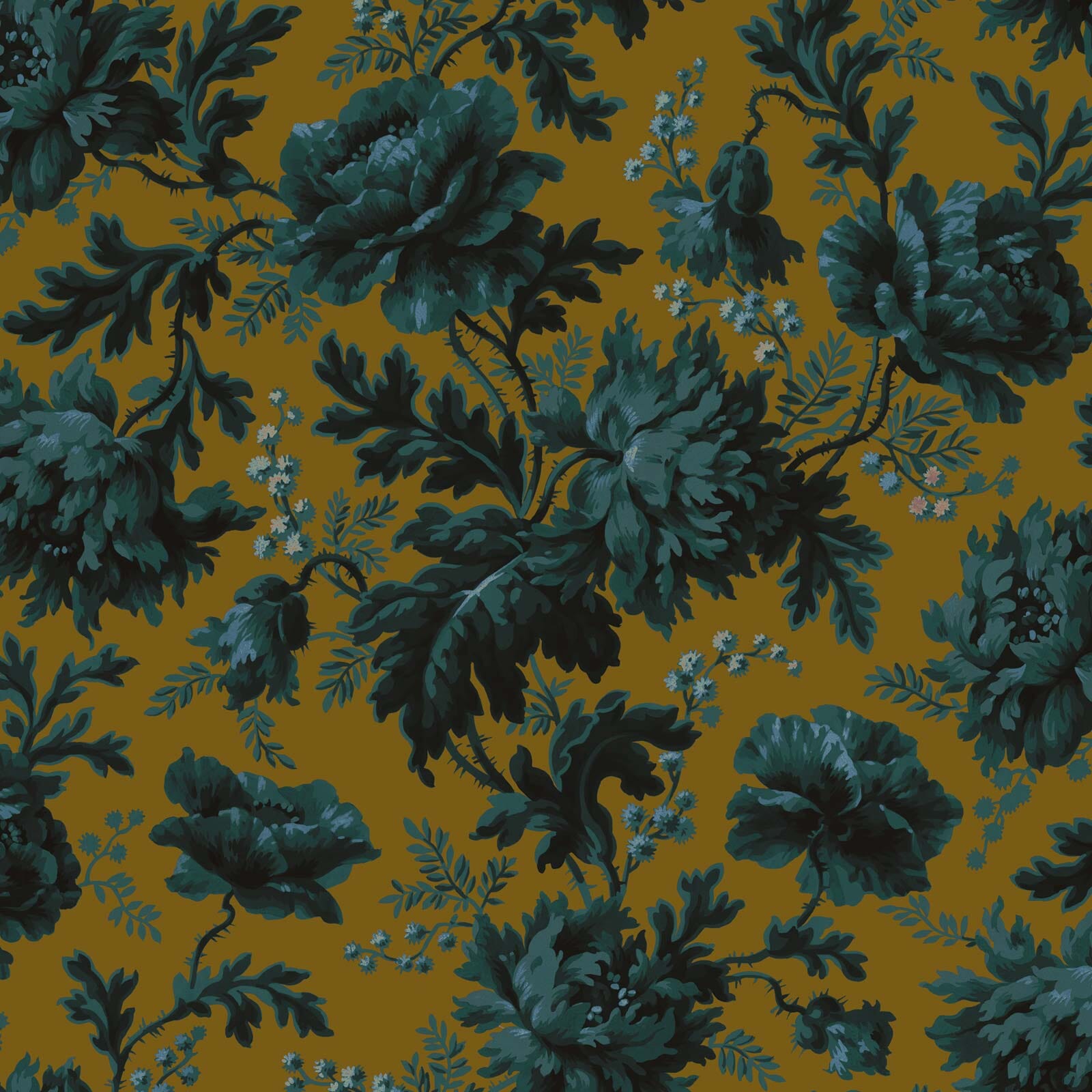 OPIA Bronze Wallpaper Sample - Premium Peel and Stick Wallpaper for Home Decor, Living Room, Bedroom & Office