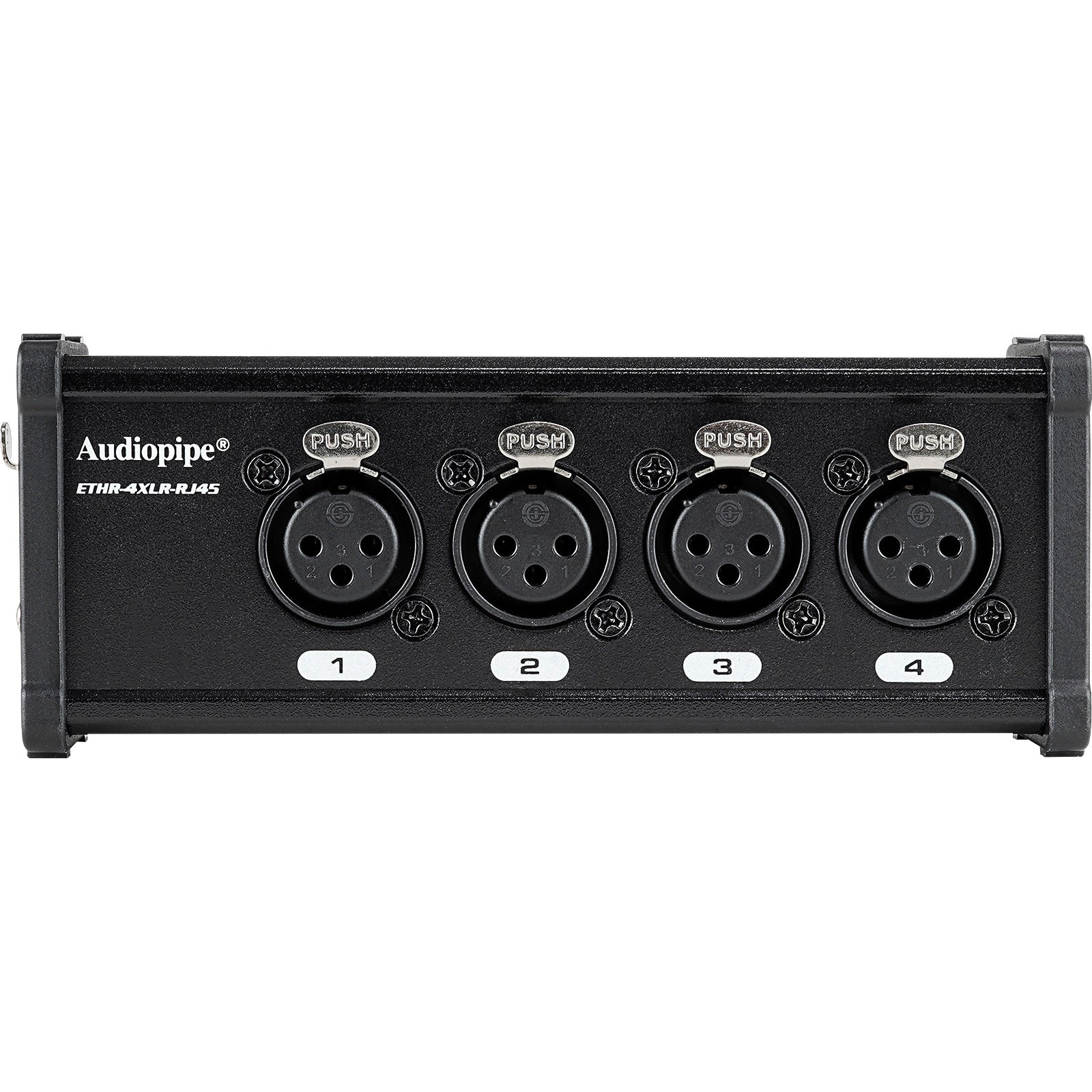 4 Channel DMX512 Signal Extender Over Ethernet - ETHR 4XLR RJ45 for Stage Lighting & Pro Audio Systems | Perfect for Concert Venues, Theaters & DJ Setups