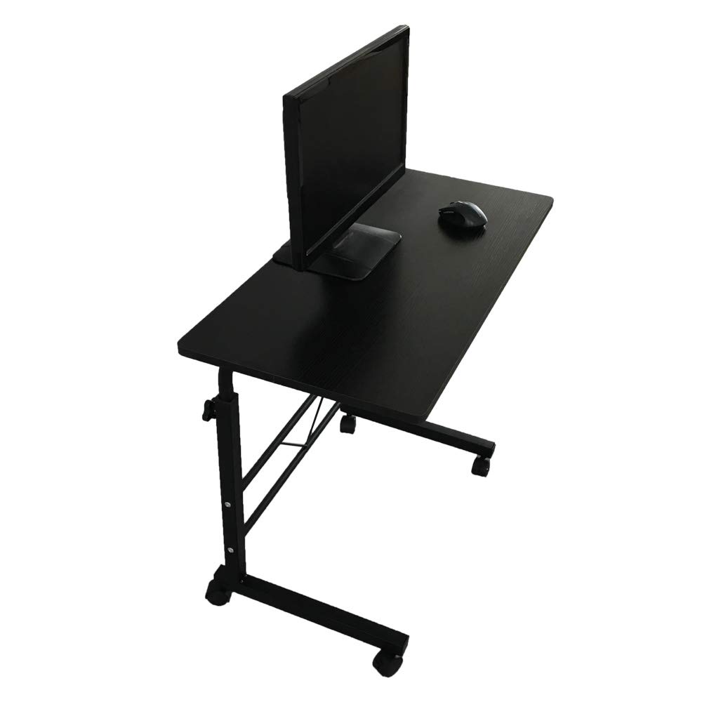 SSLine Mobile C-Shaped End Table with Wheels - 31.5
