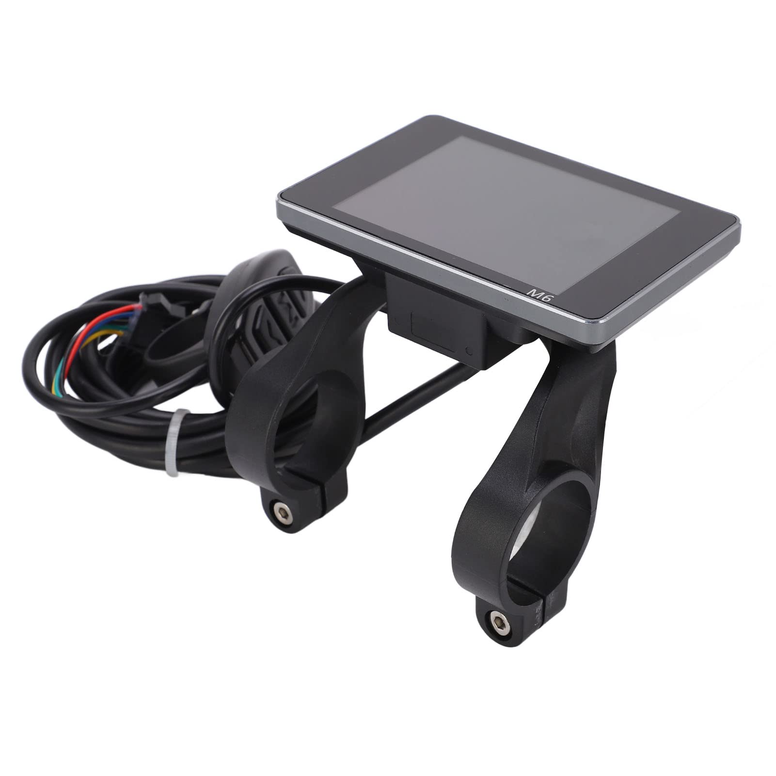 5 Pin SM Plug Waterproof LCD Display for Electric Bikes - Large Screen, Durable Plastic Shell - Perfect for E-Bike & Electric Scooter Speed Monitoring