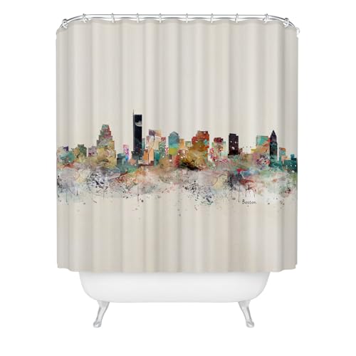 Boston City Skyline