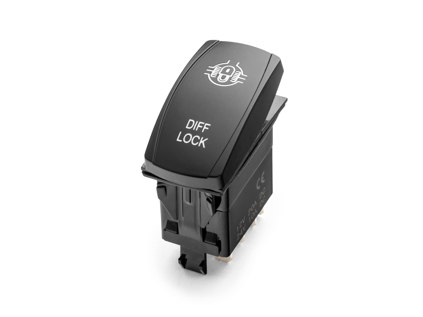 SuperATV Differential Override Switch for 2019-2023 Honda Talon 1000R & 1000X UTV | Plug-and-Play Installation with OEM Connectors | Reliable 4WD System for Off-Roading, Rock Crawling & Trail Riding