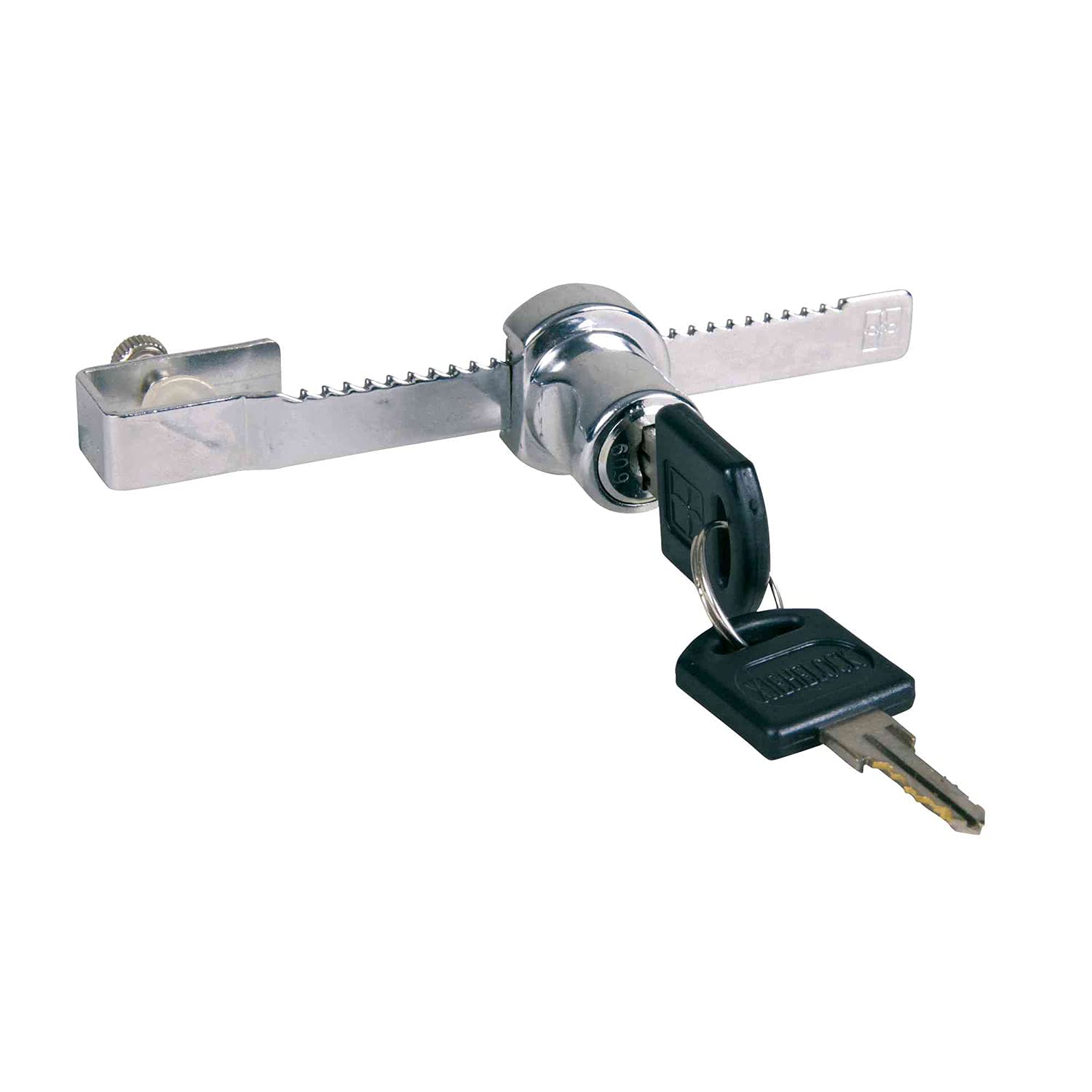 Trixie Secure Terrarium Lock for Sliding Glass Doors with Key - Perfect for Reptile Enclosures, Small Animal Cages & Pet Safety