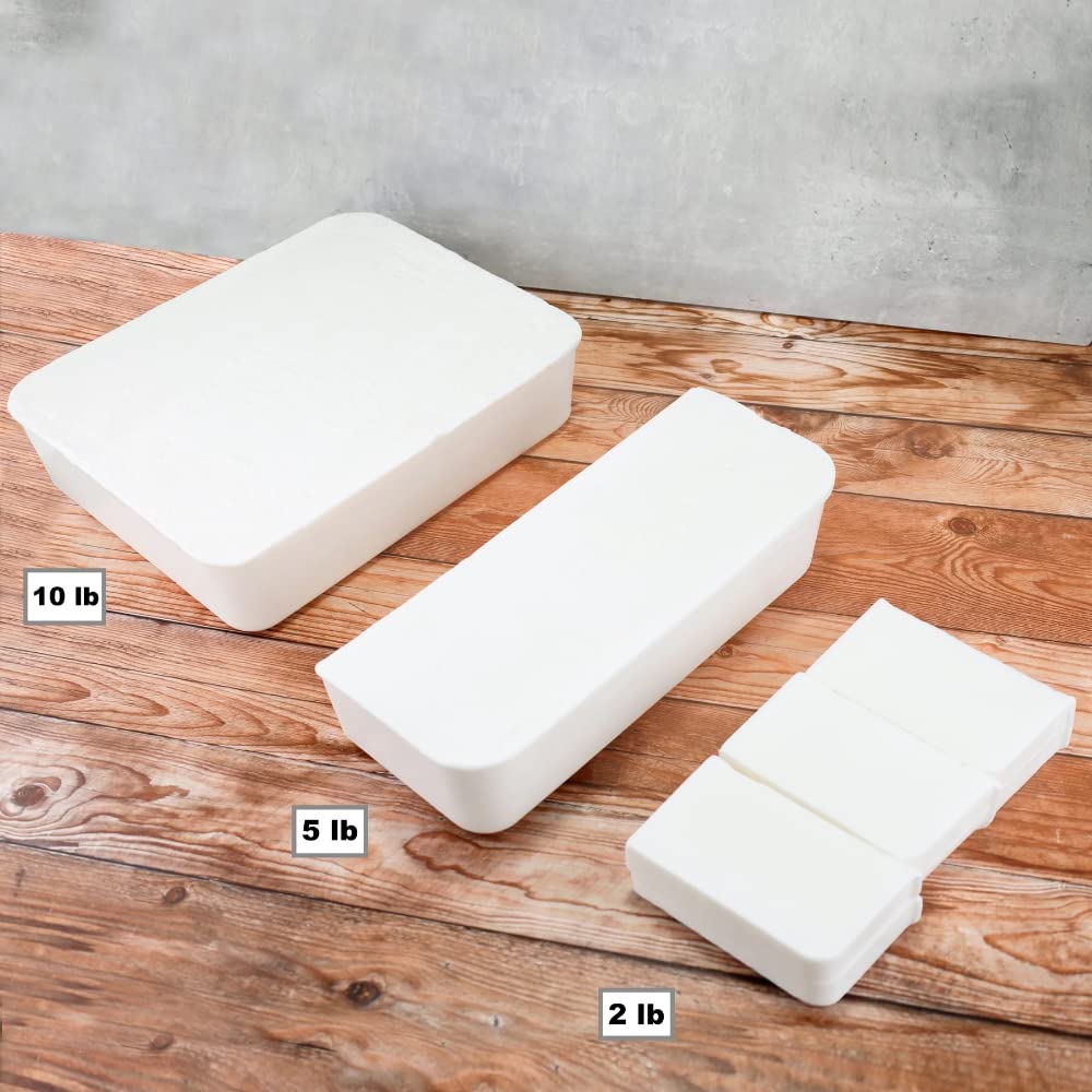 Primal Elements Goat Milk Soap Base - 2lb Moisturizing Melt & Pour Glycerin Soap for DIY Crafting, Handmade Soap Making - Easy to Cut, Skin-Friendly for Dry & Sensitive Skin - Perfect for Homemade Gifts, Spa Days & Self-Care Routines