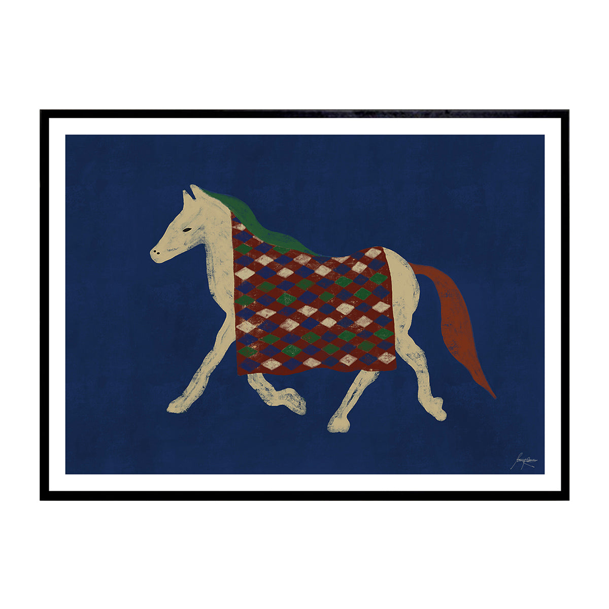 Horse Stories Art Print - Beautiful Wall Decor for Home, Office & Nursery | Perfect Gift for Equestrian Lovers