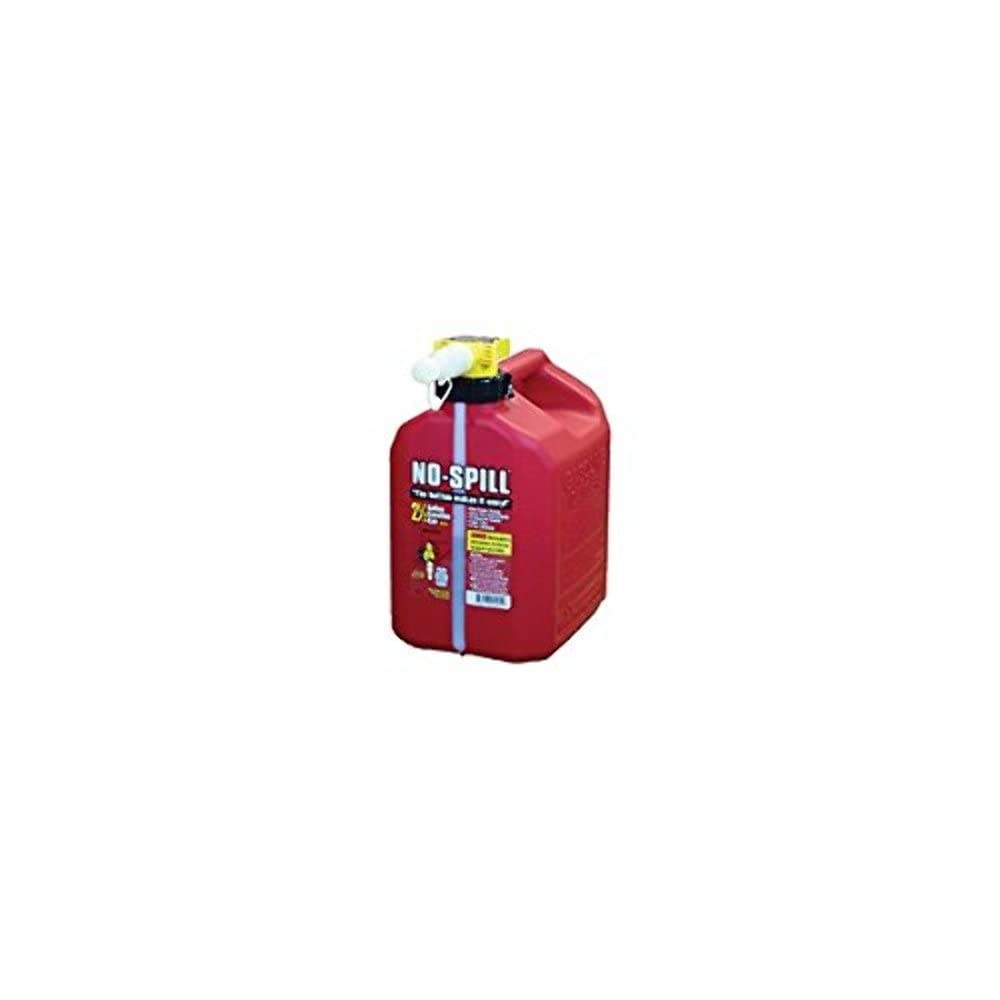 2.5 Gallon No Spill Gas Can - EPA & CARB Approved - Leak Proof Portable Fuel Container for Lawn Mowers, Generators & Outdoor Equipment