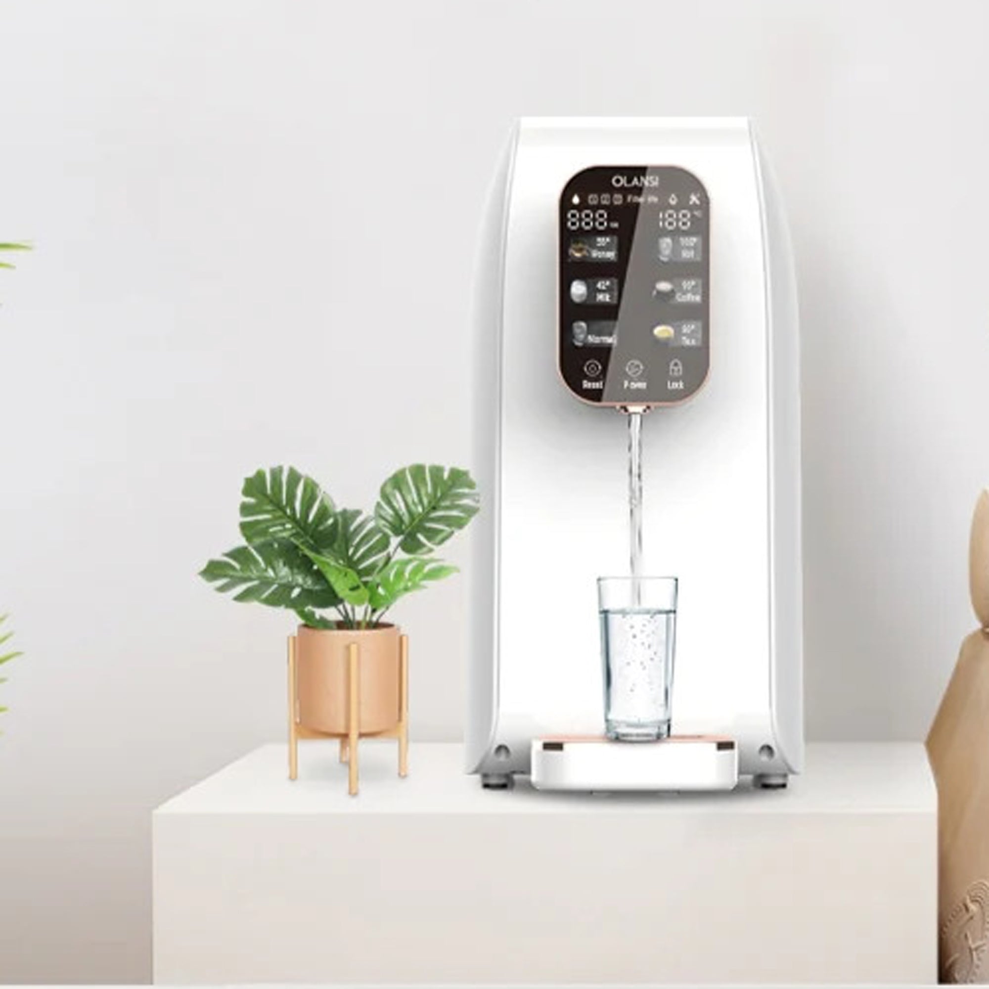 Milex Premium Temperature Controlled Water Filter System for Home & Office | Clean Drinking Water Solution for Kitchen, RV, Camping