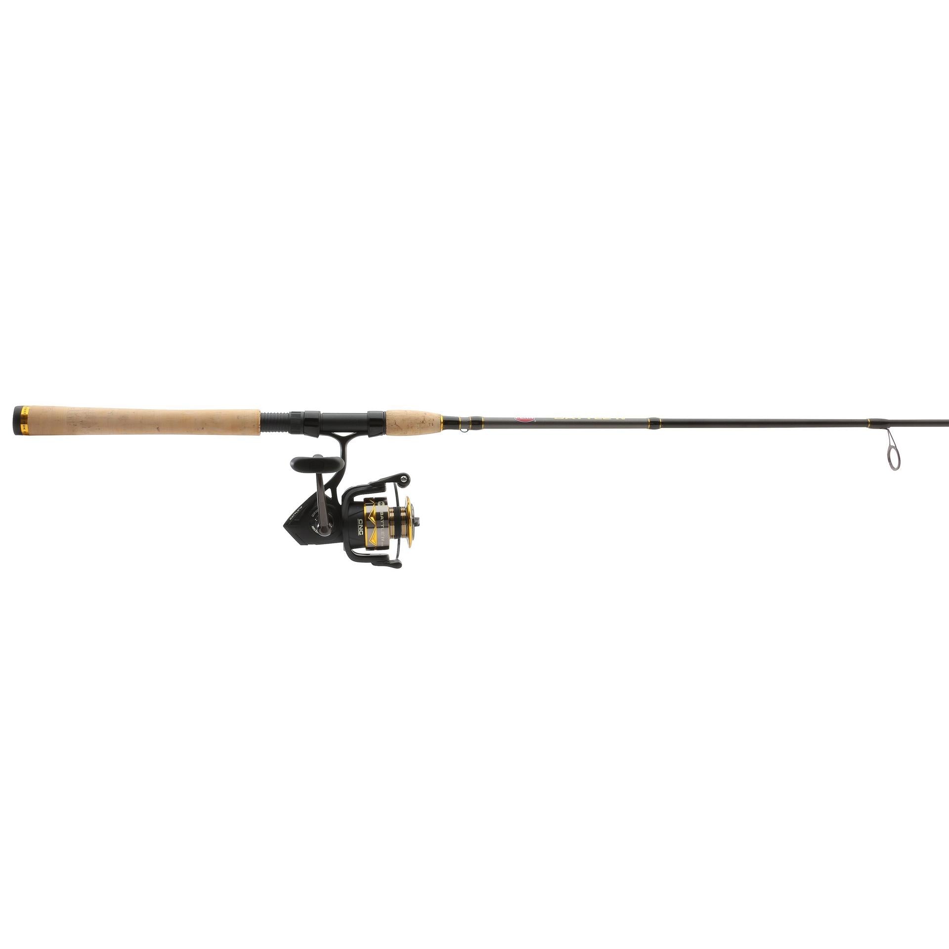 Battle IV Spinning Rod and Reel Combo - Premium Fishing Gear for Freshwater & Saltwater Anglers - Perfect for Bass, Trout, and Walleye Fishing