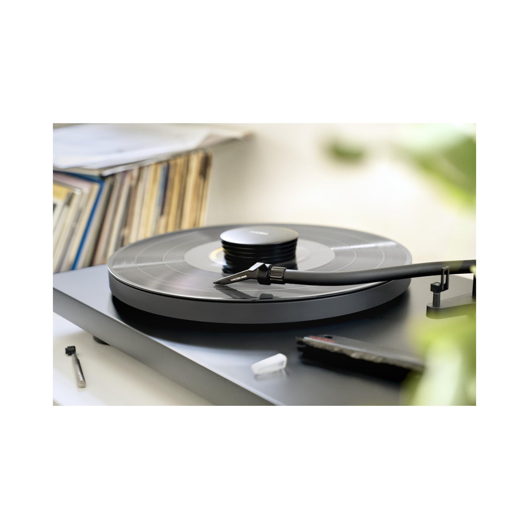 Ortofon Concorde Music Black Replacement Stylus - DJ & Turntable Needle for Vinyl Records - Clearance Open Box - Perfect for DJ Mixing & Home Audio Setups