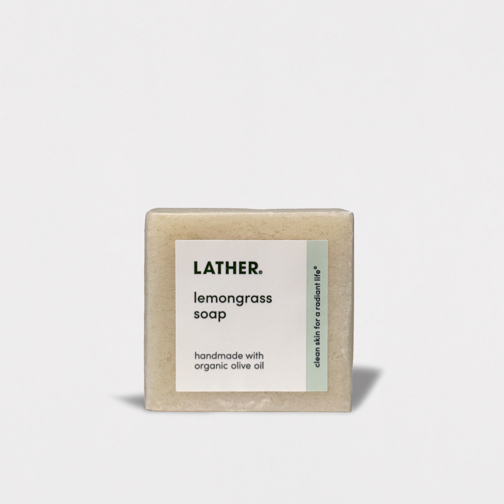 Organic Lemongrass Soap Bar - Natural Handmade Soap with Essential Oils for Moisturizing & Aromatherapy - Perfect for Spa, Bath, and Gift Giving