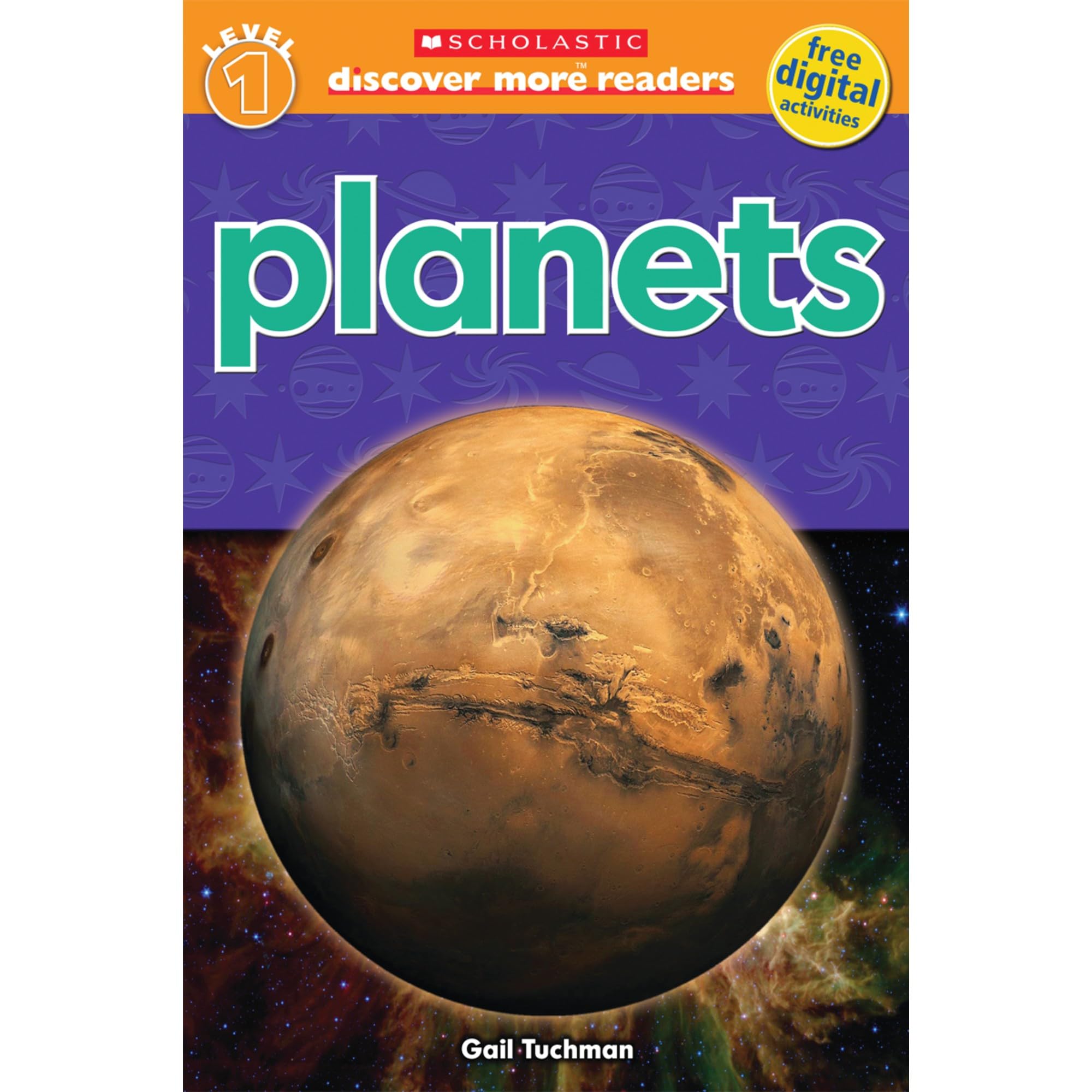 Scholastic Discover More Reader Level 1: Planets - Kids Solar System Learning Book | Perfect for Homeschooling & Early Astronomy Education