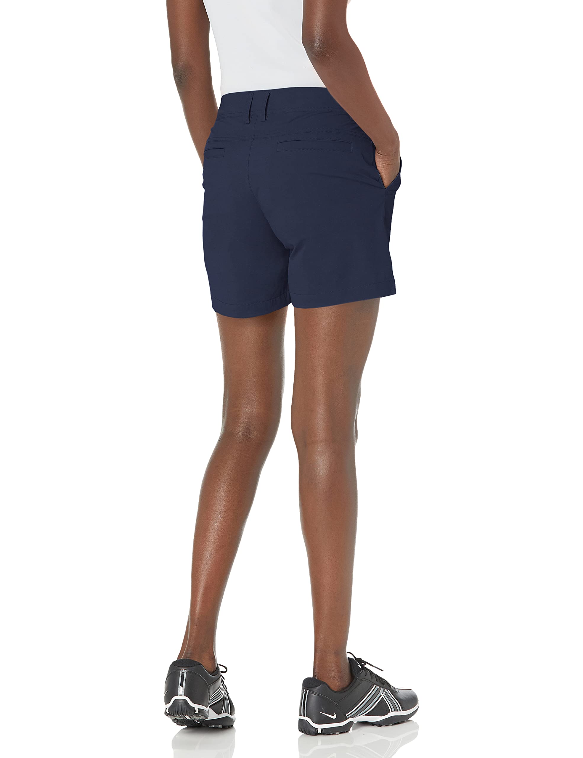 Cutter & Buck Women's Response 5-Inch Athletic Shorts - Lightweight Quick-Dry Running & Yoga Workout Shorts for Women