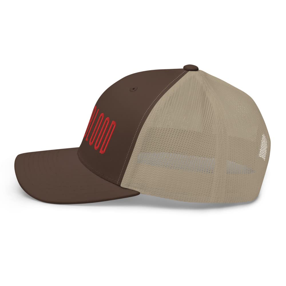 Pure Blood Hat Trucker Hat - Stylish Adjustable Snapback Cap for Men & Women - Perfect for Outdoor Activities, Sports, and Casual Wear
