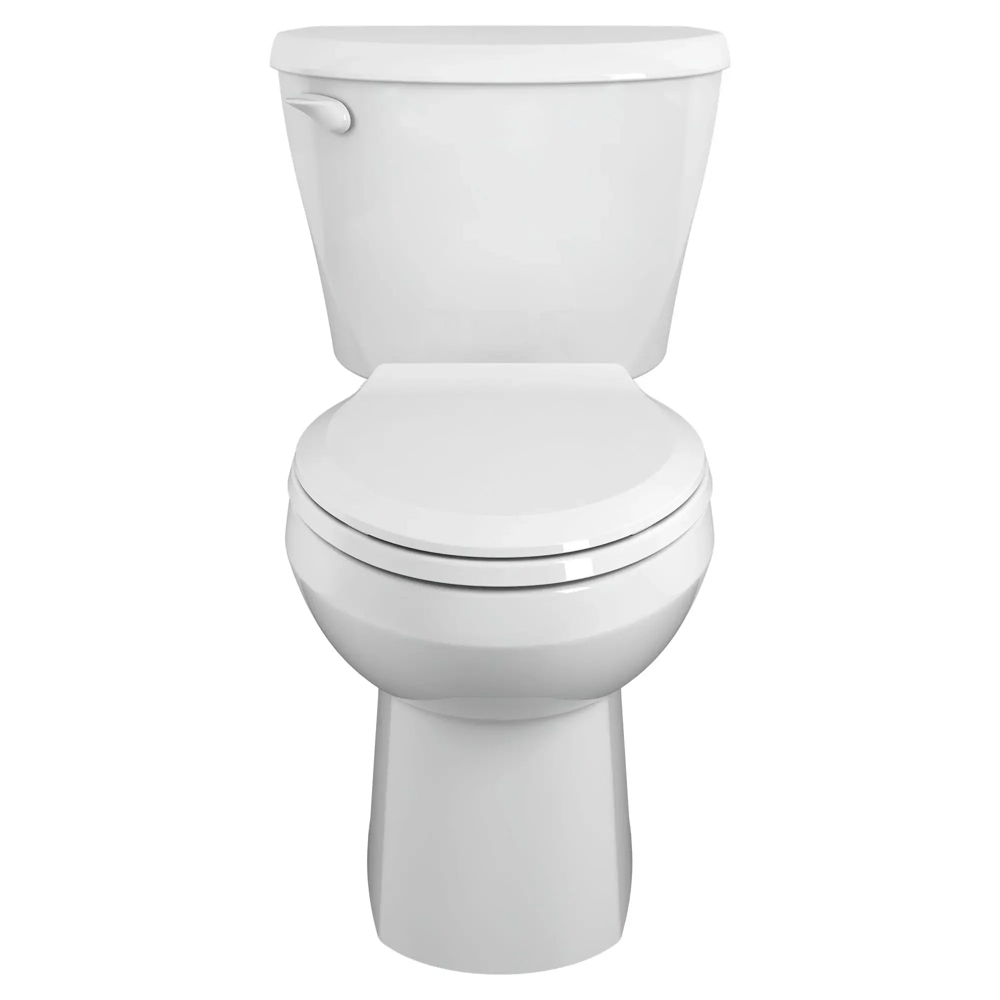 Colony® 3 Two-Piece 1.28 GPF/4.8 LPF Standard Height Round Front Toilet Without Seat - Water-Efficient Bathroom Toilet for Small Spaces & Modern Homes