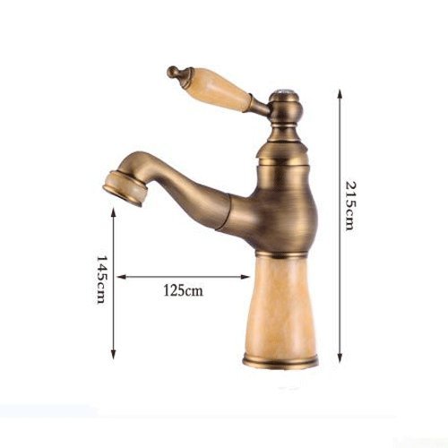 Vintage Single Handle Pull-Out Mixer Tap - 360° Rotatable Antique Kitchen Faucet with Tall Spout for Sink, Washbasin & Bathroom | Perfect for Farmhouse, RV & Apartment Renovations