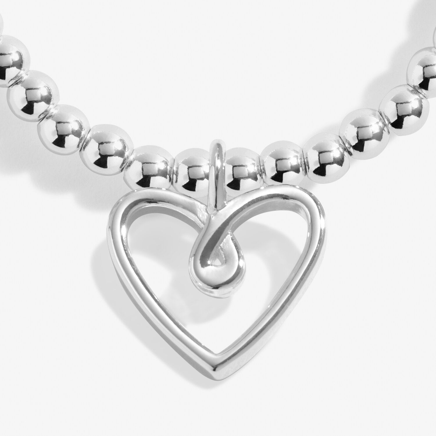Joma Jewellery Sister Bracelet - A Little Lucky to Have You - Sterling Silver Gift for Sisters - Perfect for Birthdays, Anniversaries & Special Occasions