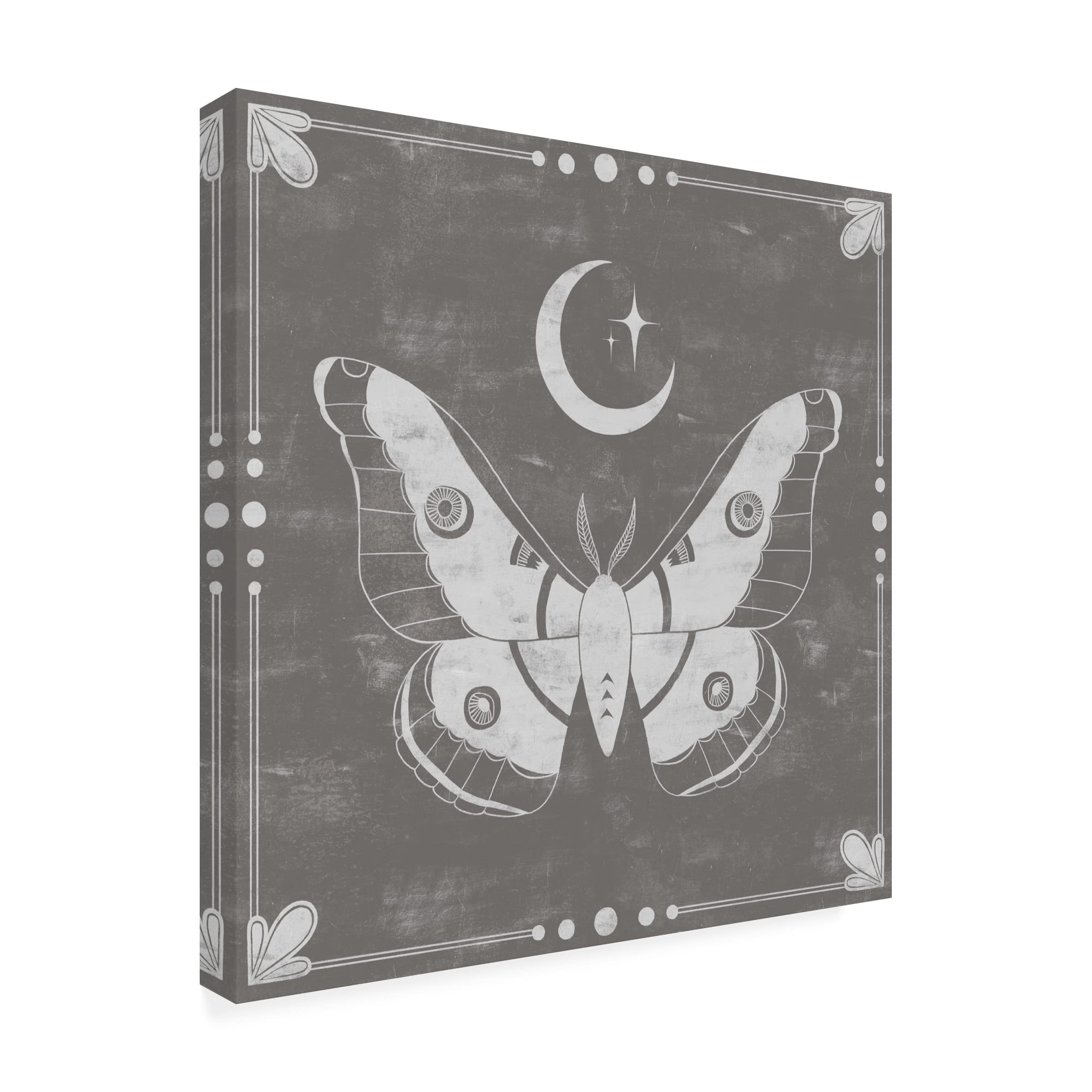 Grace Popp 'Hallowed Moon II' Canvas Wall Art Print - Modern Home Decor for Living Room, Bedroom & Office | Trademark Fine Art Collection