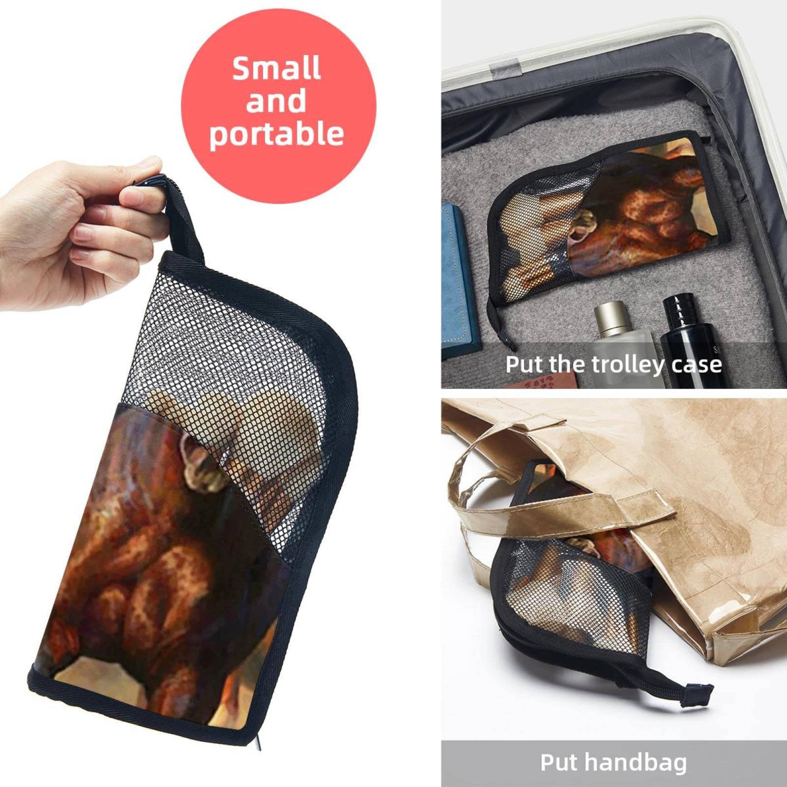 Premium 12-Piece Makeup Brush Organizer Bag - Running Horse Prairie Animal Design, Portable Makeup Brush Holder Case for Travel & Home Storage | Perfect for Makeup Artists & Beauty Enthusiasts