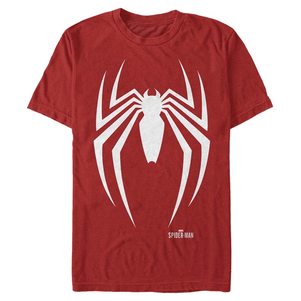 Marvel Spider-Man Gamerverse Logo T-Shirt for Men | Official Licensed Graphic Tee | Casual Wear & Cosplay Costume