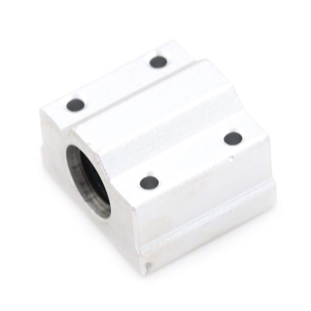 8mm Shaft Bearings for 3D Printer & CNC Machines - SC8UU Linear Bearing Slide Block Bracket | Perfect for DIY Robotics, 3D Printing Projects, and Industrial Automation