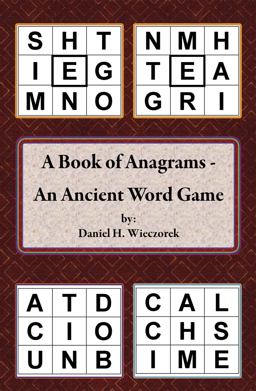 Anagram Puzzle Book - Classic Word Game for Brain Training & Vocabulary Building | Fun for Family Game Nights, Travel, and Classroom Activities