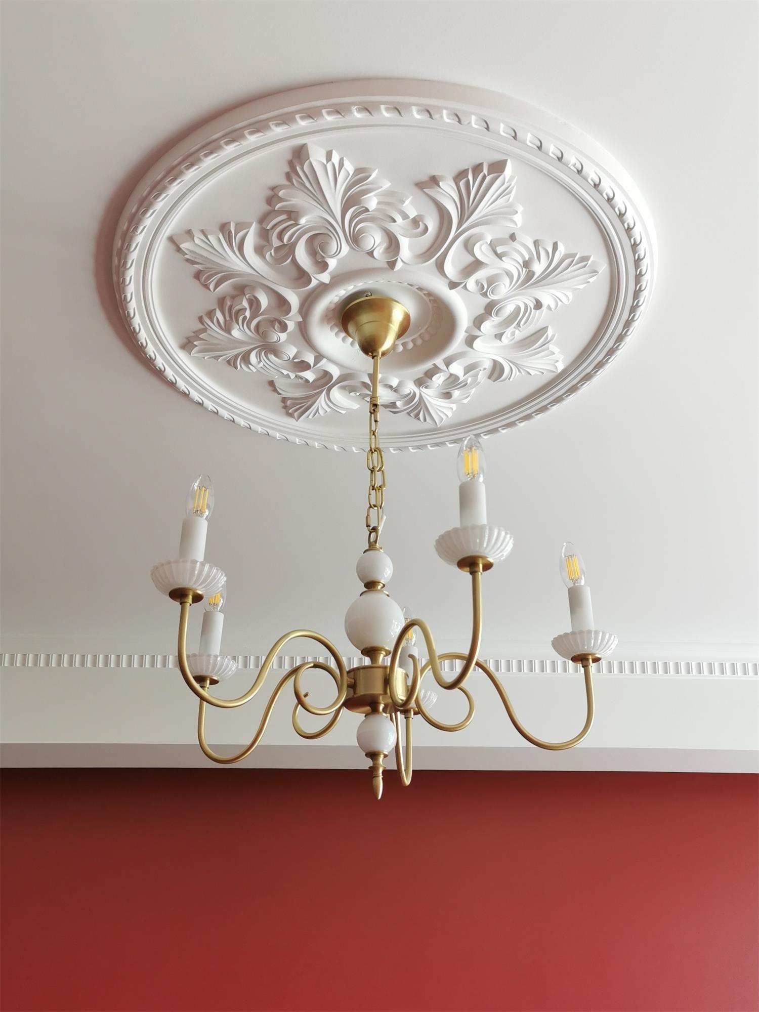 Carlita Chandelier - Elegant Crystal Ceiling Light Fixture for Dining Room, Living Room & Bedroom | Perfect for Home Decor & Wedding Venue Lighting