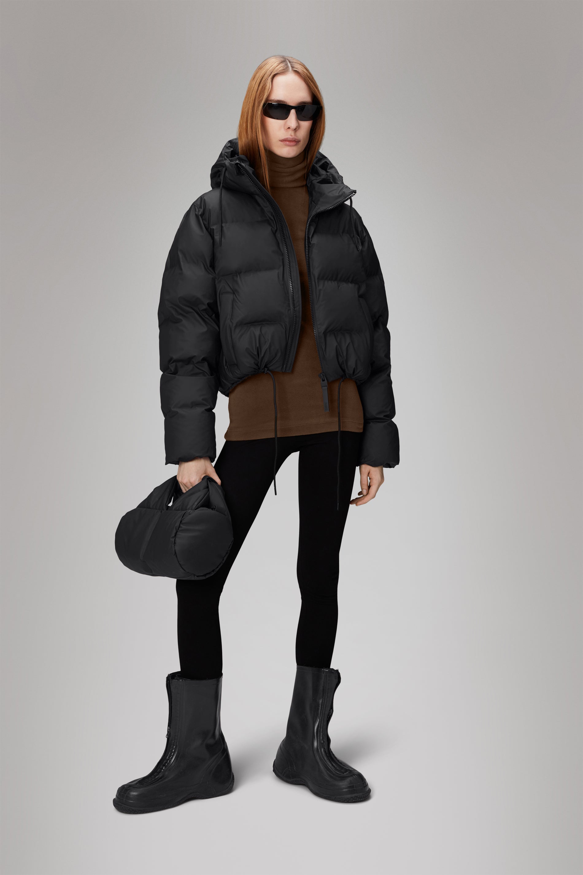 Alta Short Puffer Jacket for Women - Lightweight Winter Coat with Hood, Waterproof & Windproof - Perfect for Outdoor Activities, Hiking, and Cold Weather Fashion