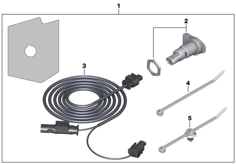 BMW R1200GS WC (2013) & ADV WC (2014) Motorcycle Accessory Socket Kit - Perfect for Adventure Riding & Long-Distance Touring