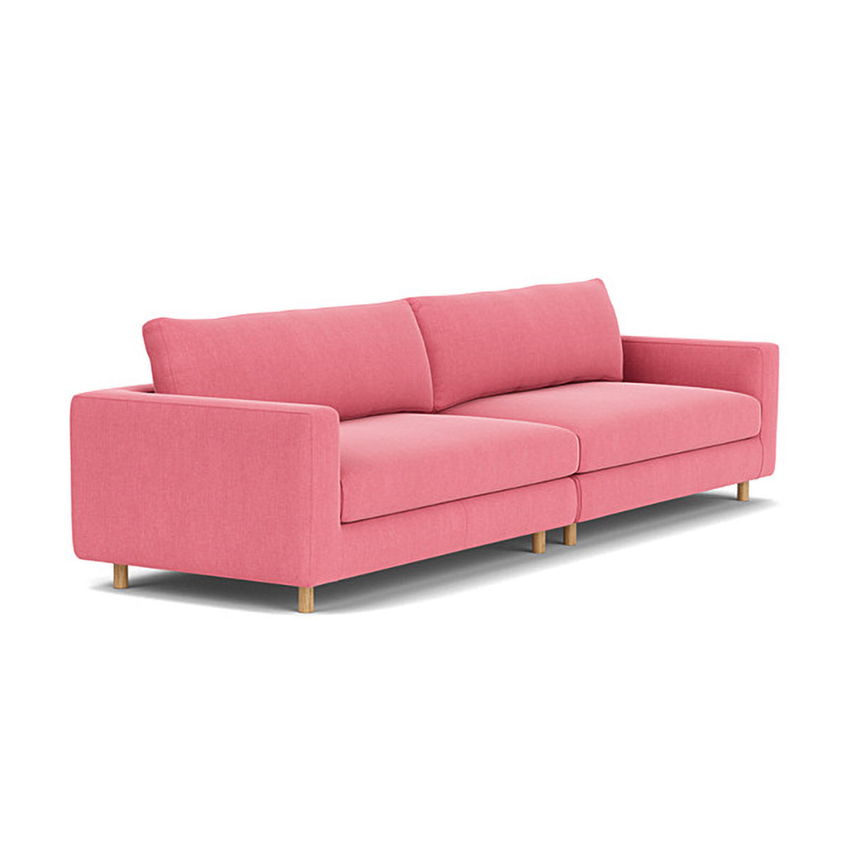 Stylish Dylan Fabric 4-Seater Sofa for Living Room - Comfortable Modern Couch for Home & Office Lounge