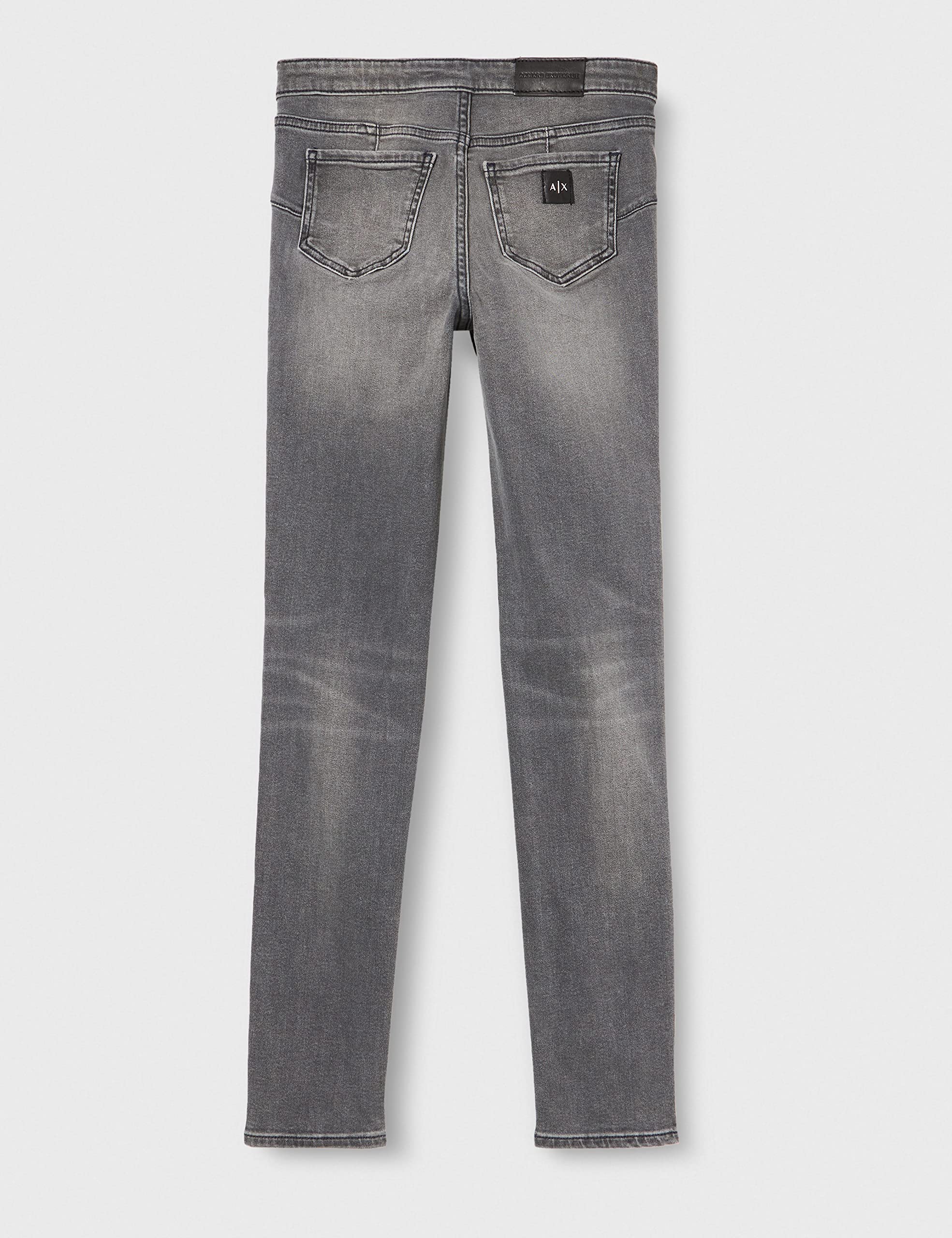 Armani Exchange Women's Memory Fabric High-Waisted Lift-Up Jegging Denim Jeans - Stretch Comfort for Work, Travel & Casual Wear