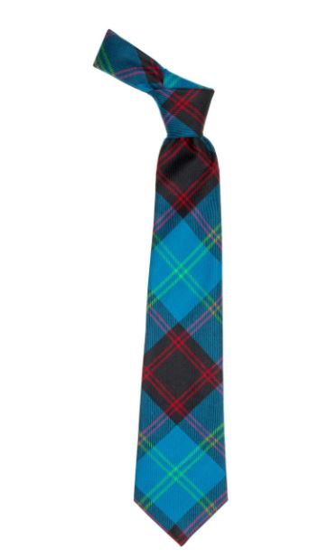 Stylish Hume Tartan Tie for Men - Classic Plaid Necktie for Office, Weddings & Formal Events | Premium Quality Polyester Fabric