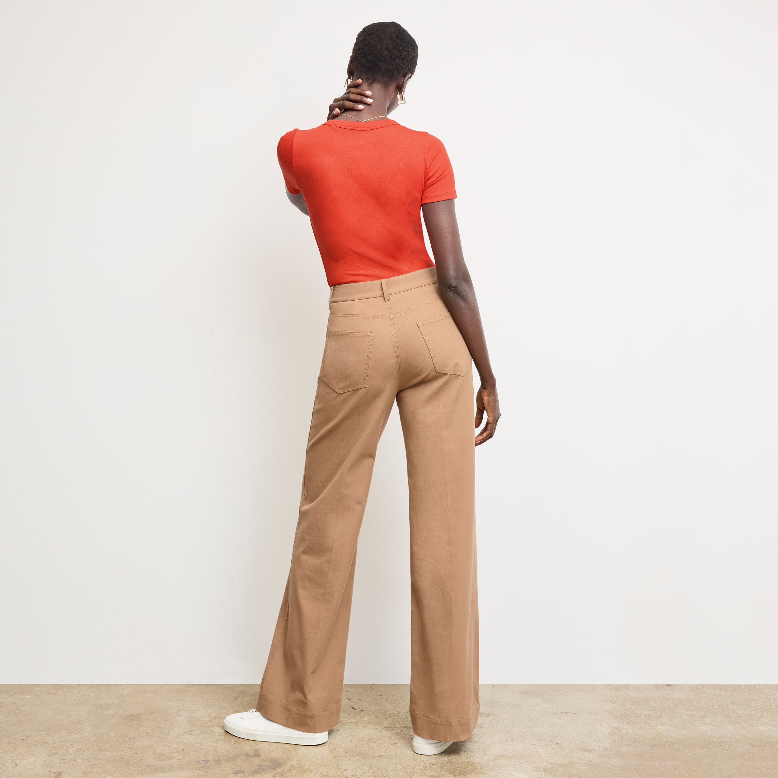 Milo Wide Leg Jeans for Women - Eco-Friendly Stretch Denim Pants with Comfortable Fit - Perfect for Casual Wear, Office, and Travel