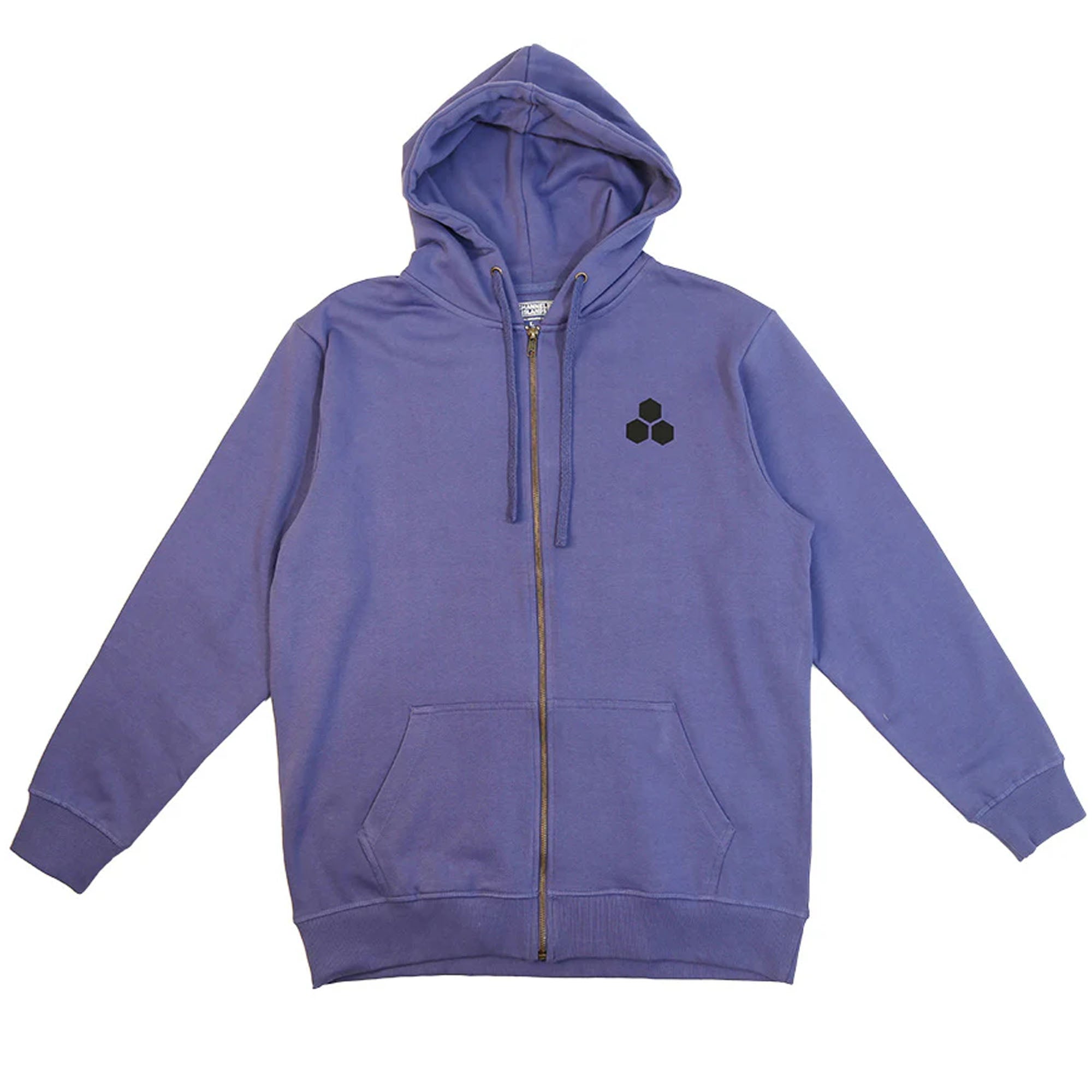 Channel Islands Premium Men's Zip-Up Hoodie - Soft Fleece Lined Jacket with Front Pockets, Cobalt Blue | Casual Wear, Outdoor Activities & Street Style Fashion