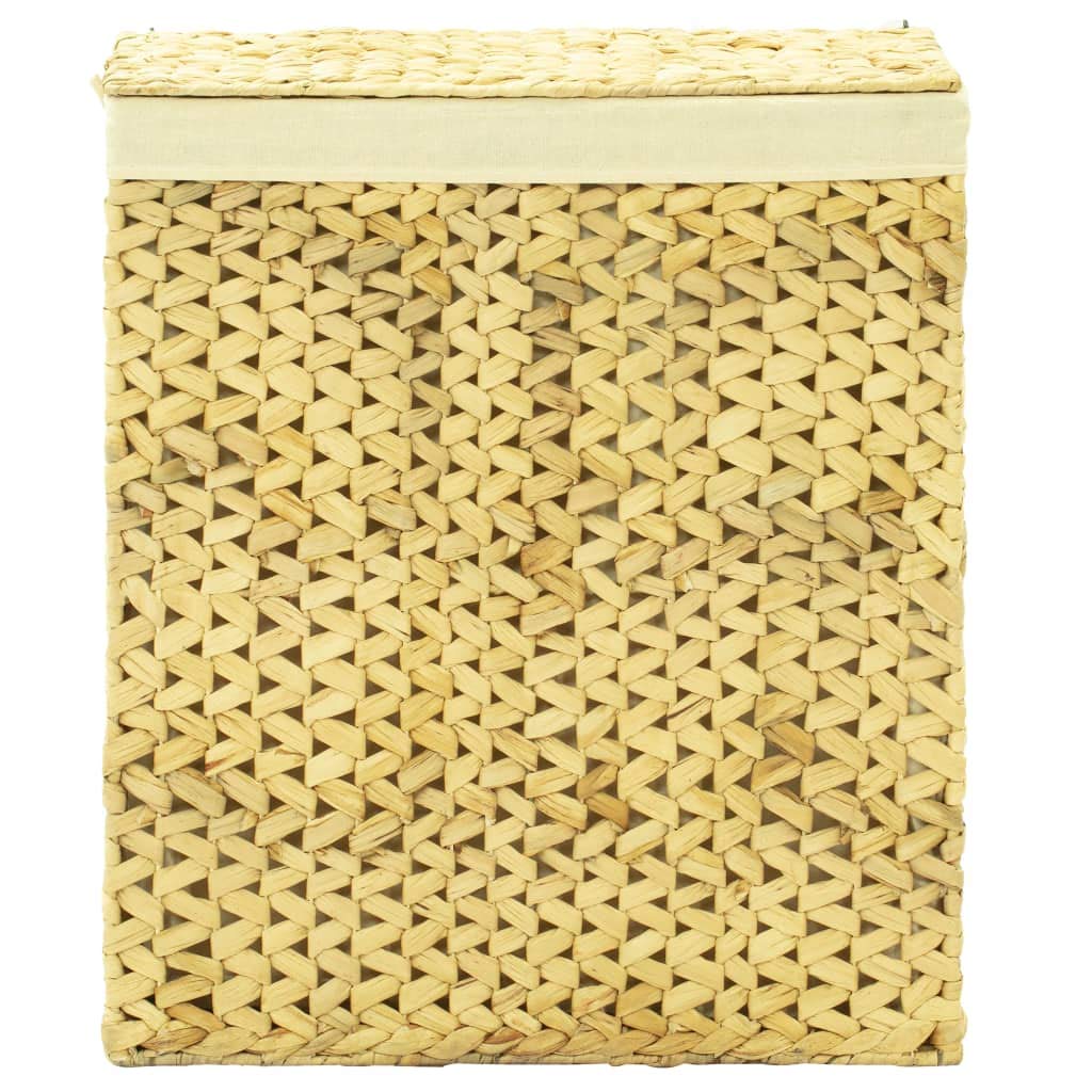 SKM 4-Piece Bathroom Set - Natural Water Hyacinth Storage Baskets for Towels, Toiletries & Organizing - Perfect for Bathroom, Spa, and Laundry Room Decor