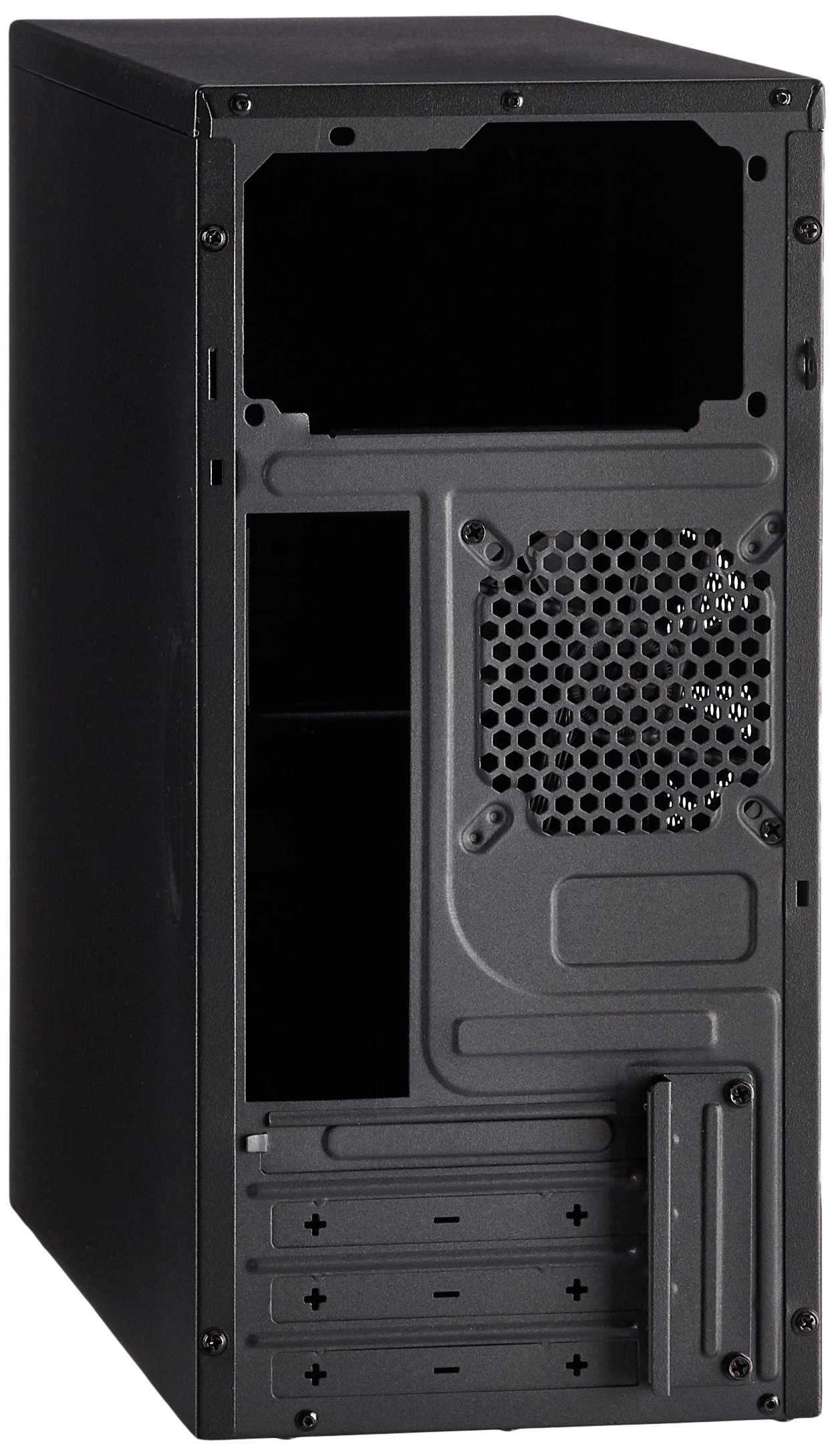 Antec VSK-3000B-U3 Micro-ATX PC Case - Black | Compact Gaming & Office Computer Tower | Perfect for Home & Small Workspace Setups
