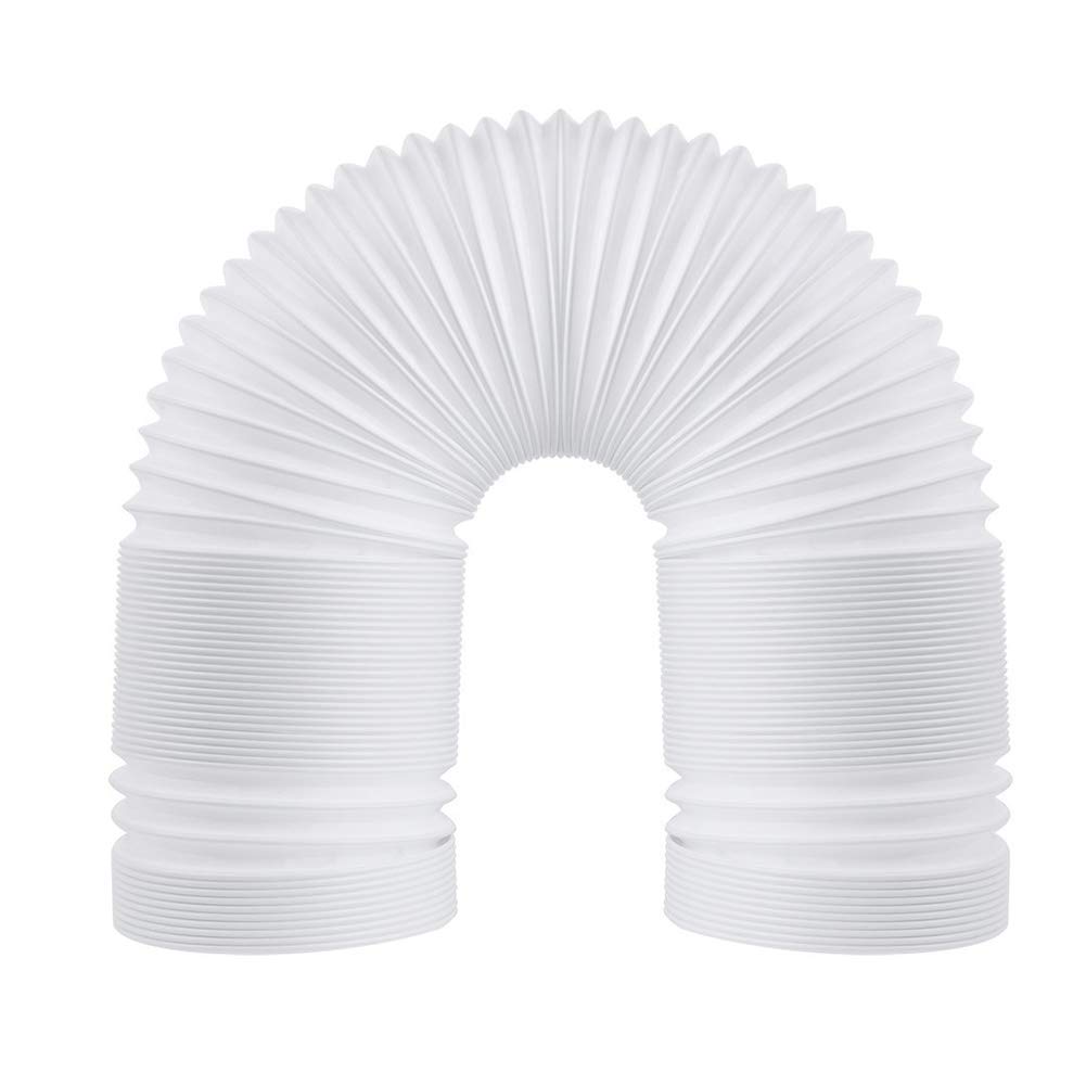 JENPECH Universal Flexible Portable Air Conditioner Exhaust Hose - Replacement Tube for Window AC Units - Perfect for Home, Office & RV Cooling Solutions