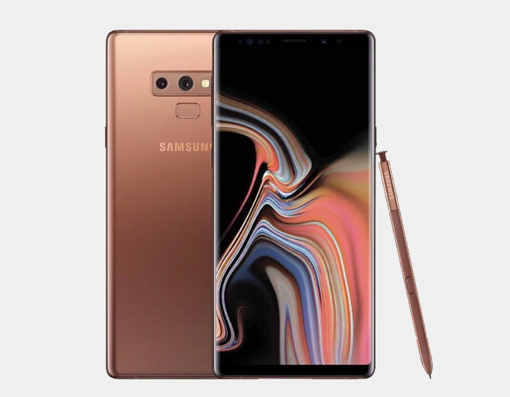 Samsung Galaxy Note 9 N960F/DS 128GB 6GB RAM Dual SIM GSM Unlocked Smartphone (Metallic Copper) - Perfect for Business Professionals & Mobile Gaming