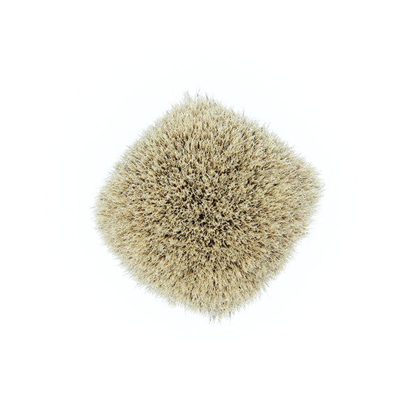 28mm Gelousy SHD Premium Badger Hair Shaving Brush Knot (2-Band, A1 Grade) - Perfect for Wet Shaving & Beard Grooming at Home or Barber Shop