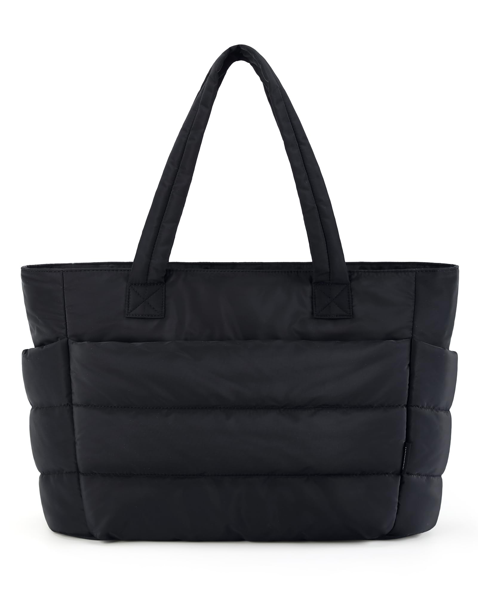 BAGSMART Lightweight Quilted Tote Bag for Women - Puffy Shoulder Handbag with Multiple Compartments | Perfect for Travel, Work, Shopping & Daily Use