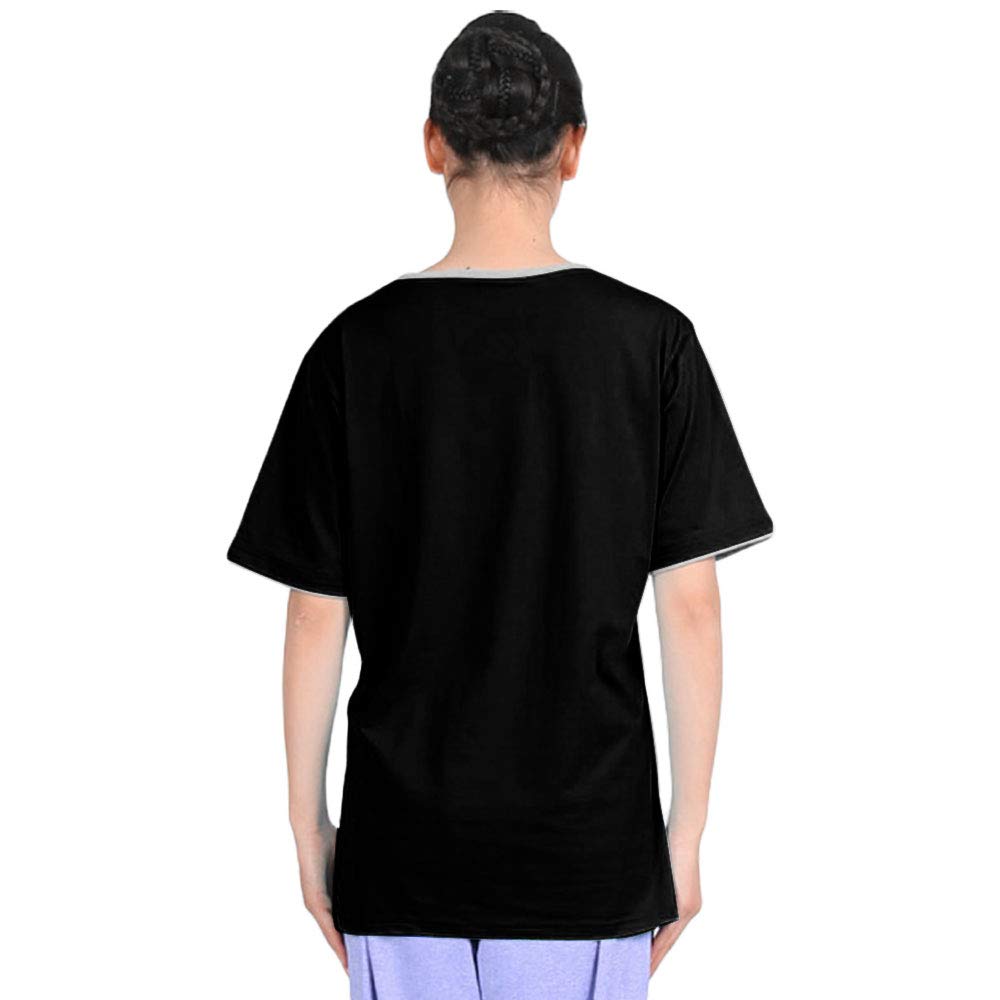 ZooBoo Stretch Cotton Tai Chi Martial Arts T-Shirt for Women & Men - Comfortable Short Sleeve Top for Tai Chi Practice, Kung Fu Training & Casual Wear