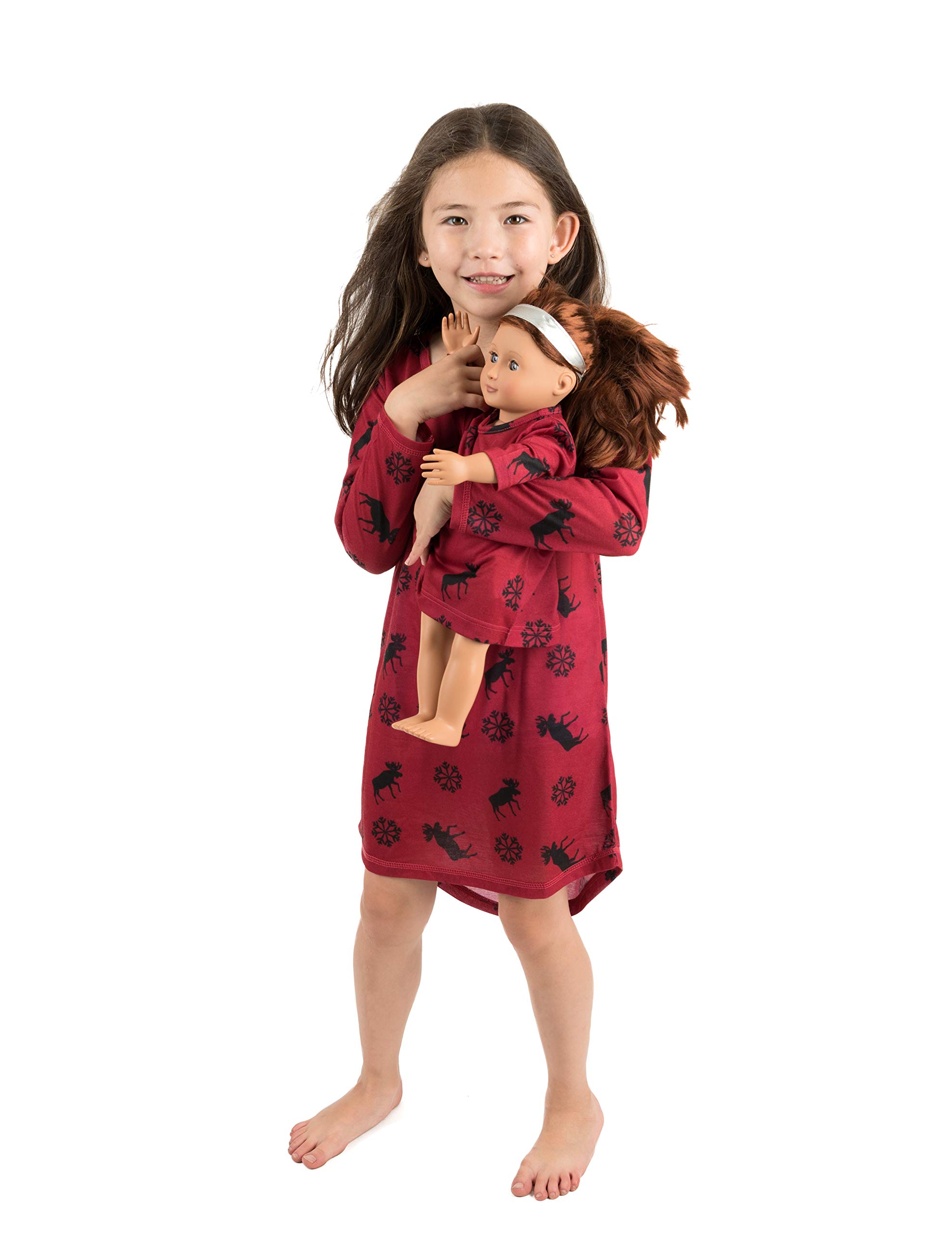 Unicorn Sleepwear for Girls 4-14 Years | Matching Doll Pajama Set for Bedtime & Playtime