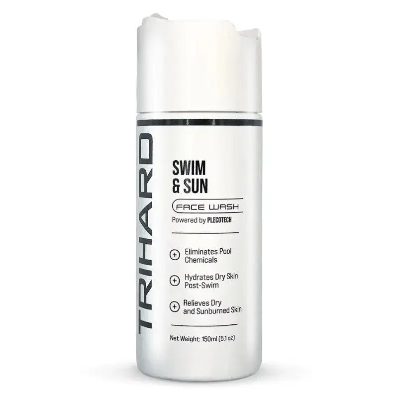 Post Swim Face Wash for Men & Women - Gentle Cleanser to Remove Chlorine & Salt After Swimming - Perfect for Pool, Beach & Water Sports