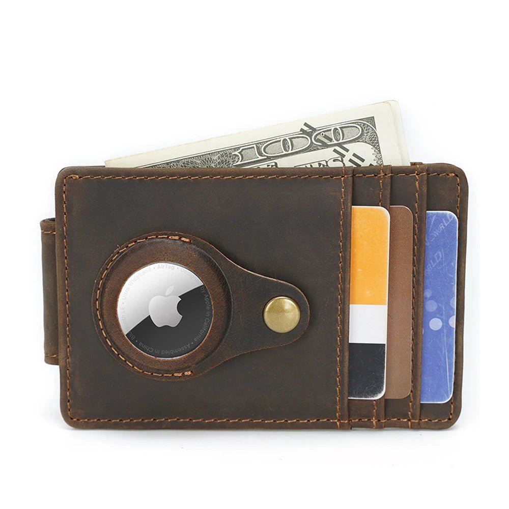 UrbanDefender Genuine Leather RFID Blocking Wallet for Men - Slim Bifold Credit Card Holder with Money Clip - Perfect for Travel, Business & Everyday Carry