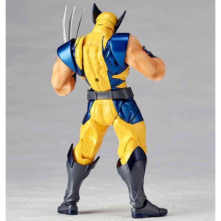 Amazing Yamaguchi Revoltech No. 005 Wolverine Action Figure - Highly Articulated Collectible Toy for Marvel Fans | Display, Photography & Cosplay Scenes