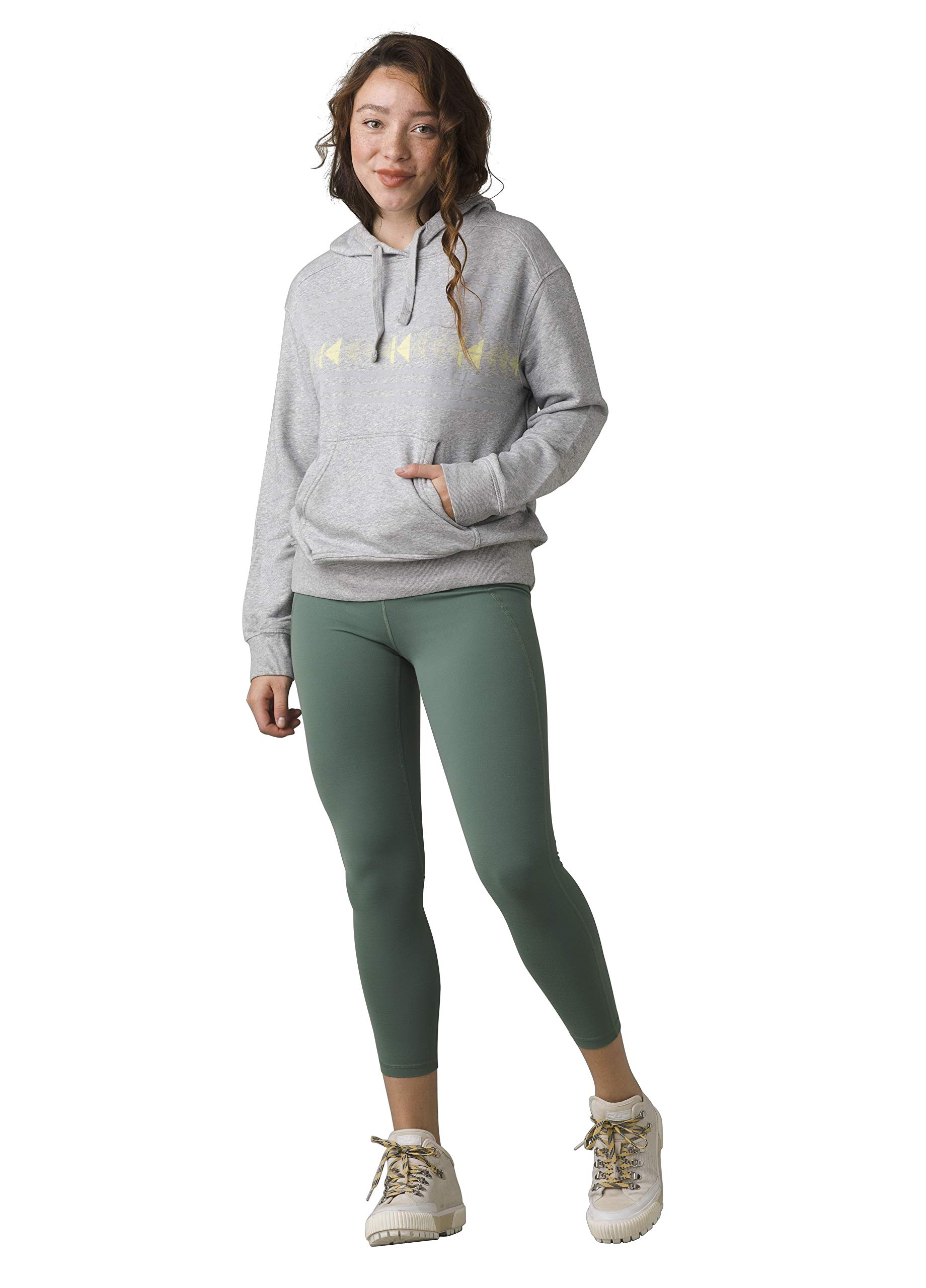 prAna Women's Graphic Hoodie - Soft Fleece Pullover Sweatshirt with Stylish Print | Cozy Casual Wear for Yoga, Hiking & Everyday Comfort
