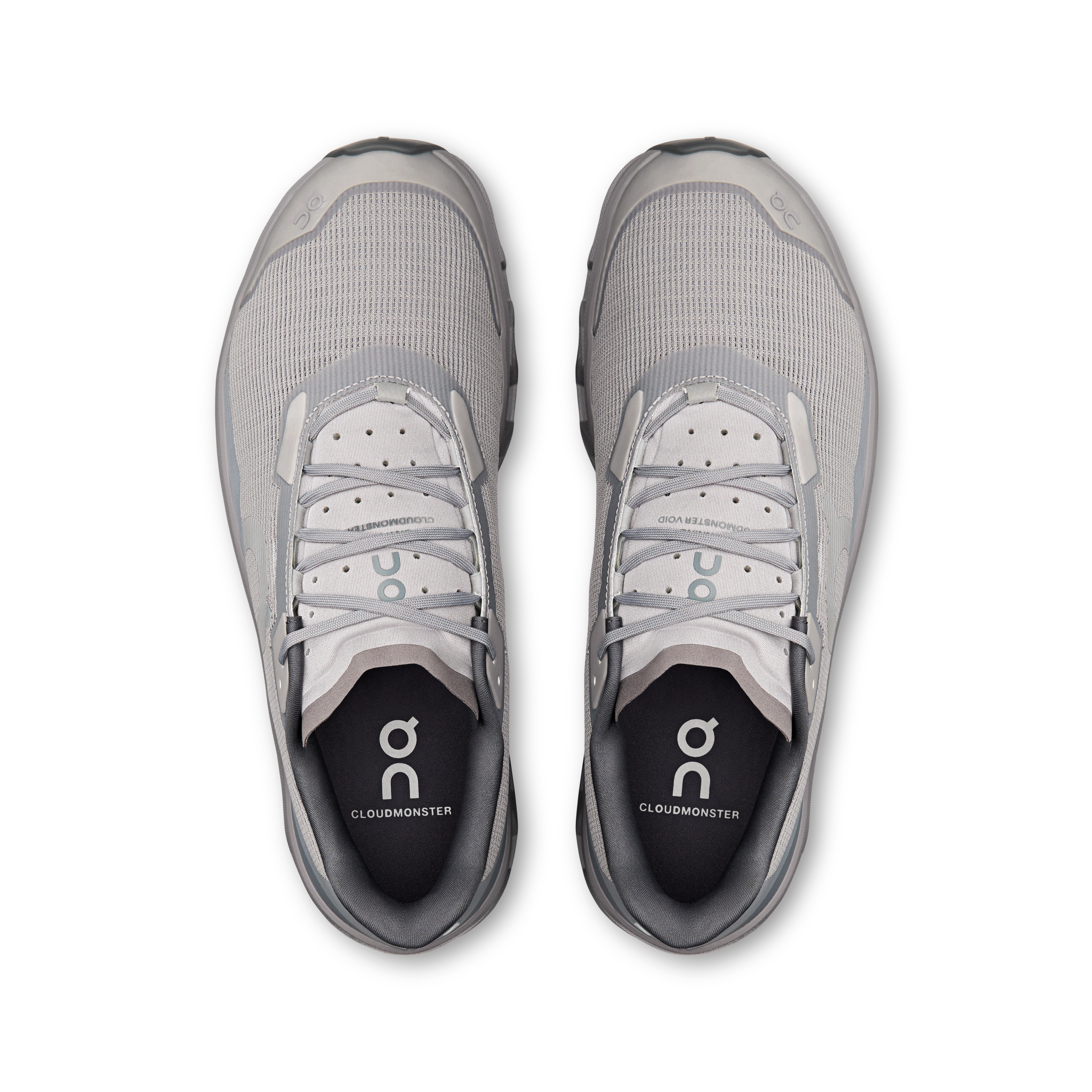 On Running Men's Cloudmonster Void Running Shoes - Lightweight Alloy/Glacier Color - Perfect for Road Running, Jogging & Gym Workouts