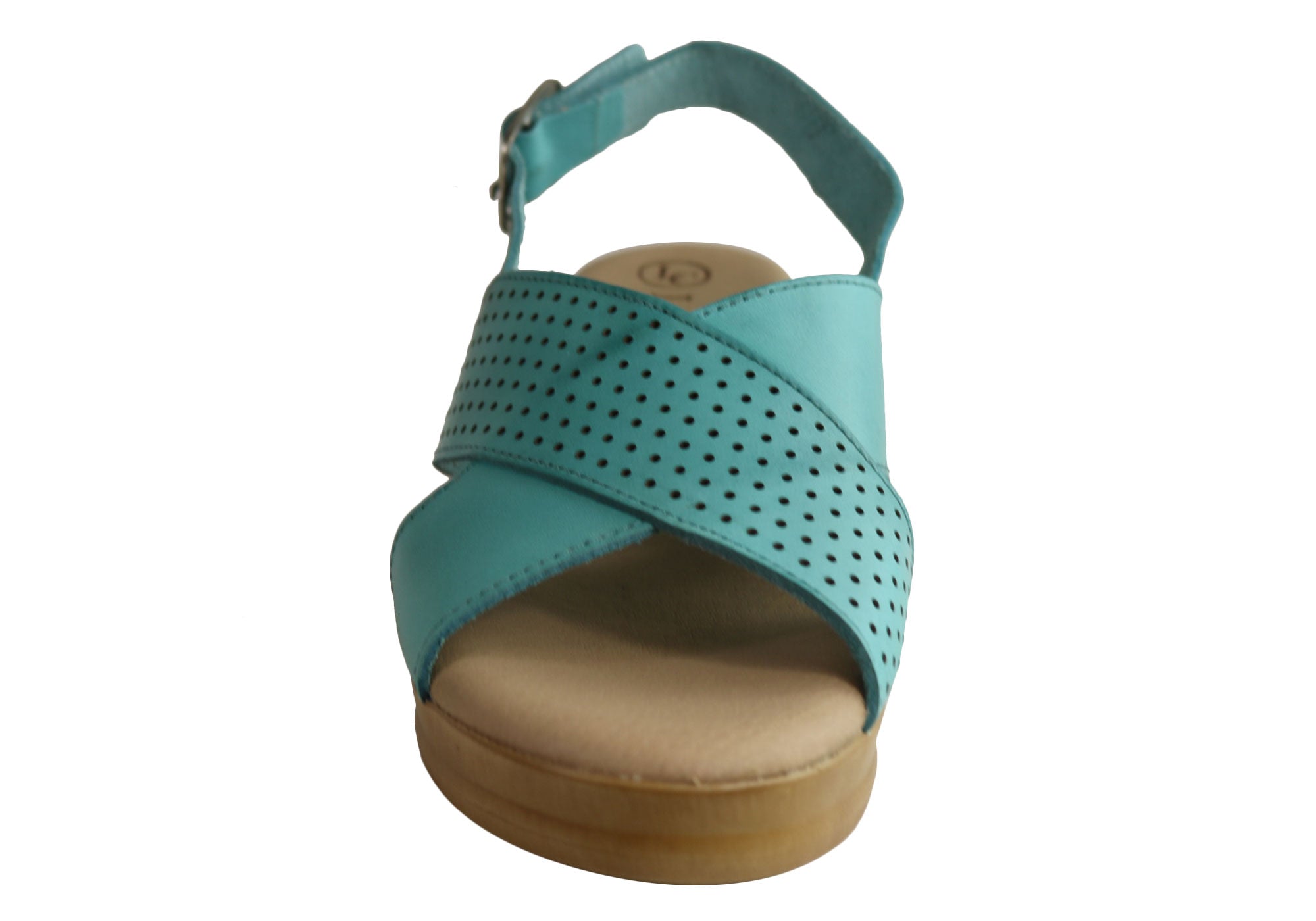 Lola Canales Eden Women's Comfort Leather Wedge Sandals - Handmade in Spain - Perfect for Summer, Beach & Casual Outings