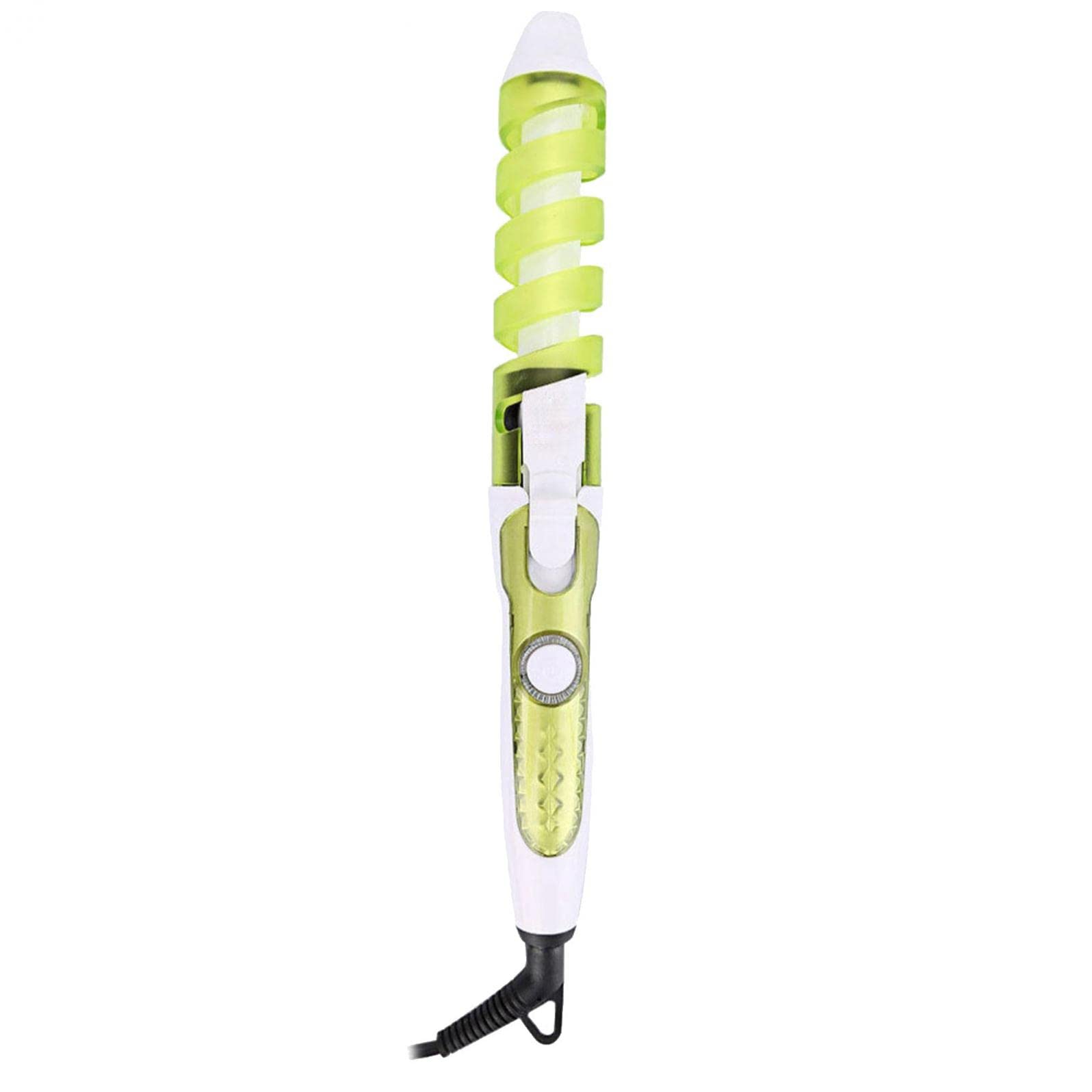 Professional Hair Salon Curling Iron - Spiral Curl Ceramic Hair Curler & Waver Maker with Adjustable Temperature for Salon-Quality Waves, Curls & Beachy Looks at Home